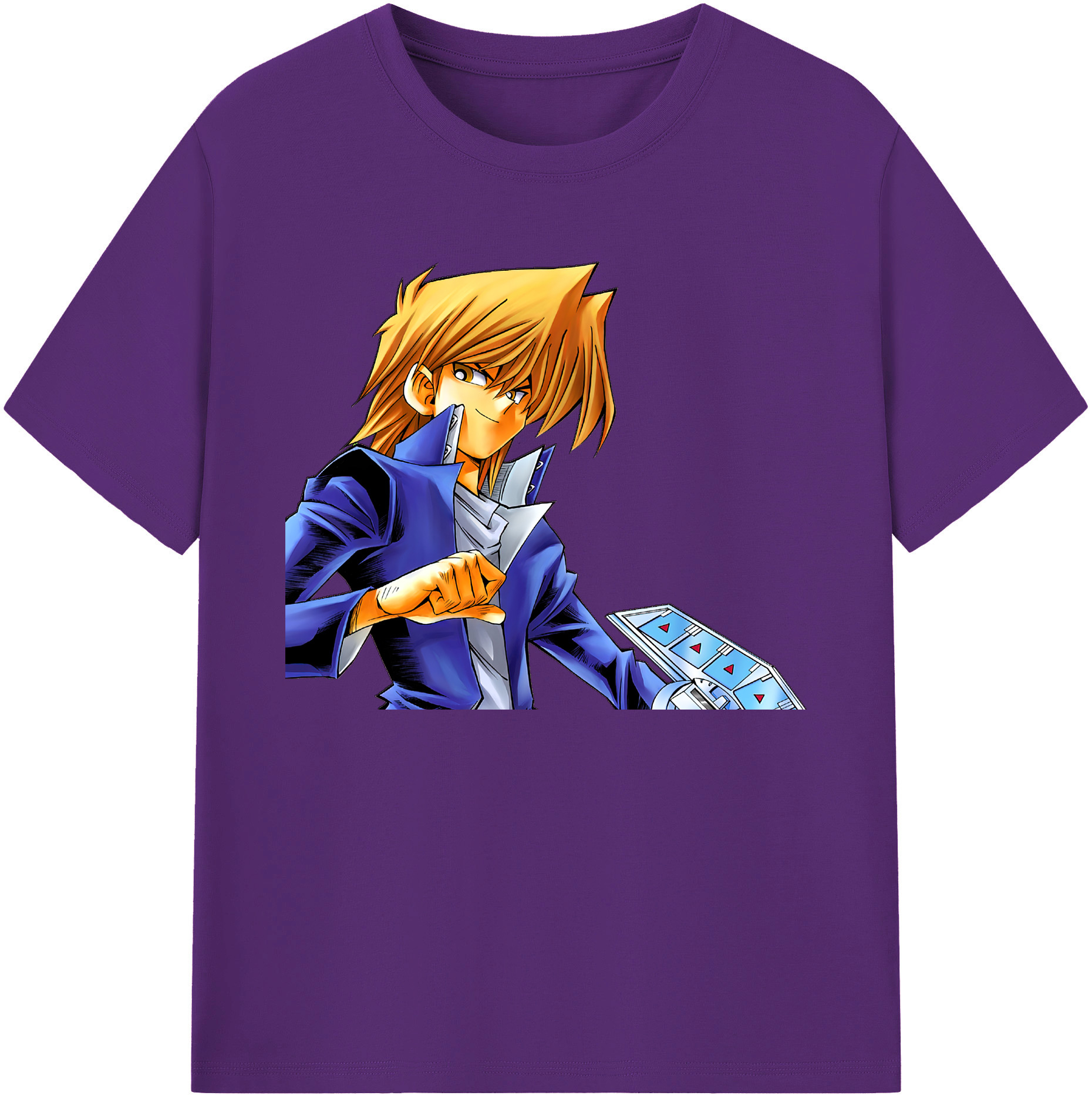 （画像用） 遊☆戯☆王 Yu-Gi-Oh! 綿100％ メンズ半袖Tシャツ｜肌触りやわらか＆通気性