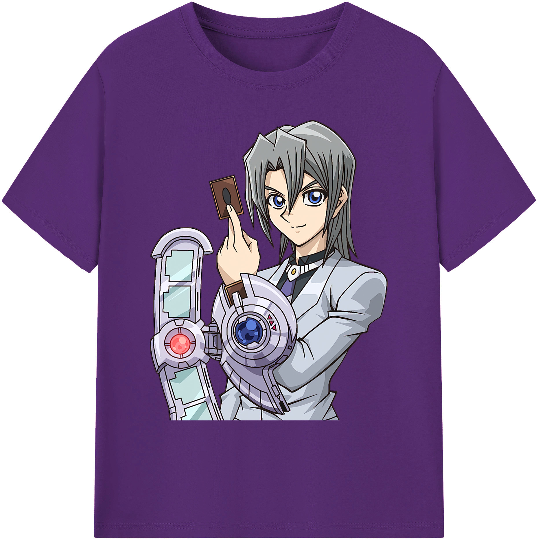 （画像用） 遊☆戯☆王 Yu-Gi-Oh! 綿100％ メンズ半袖Tシャツ｜肌触りやわらか＆通気性