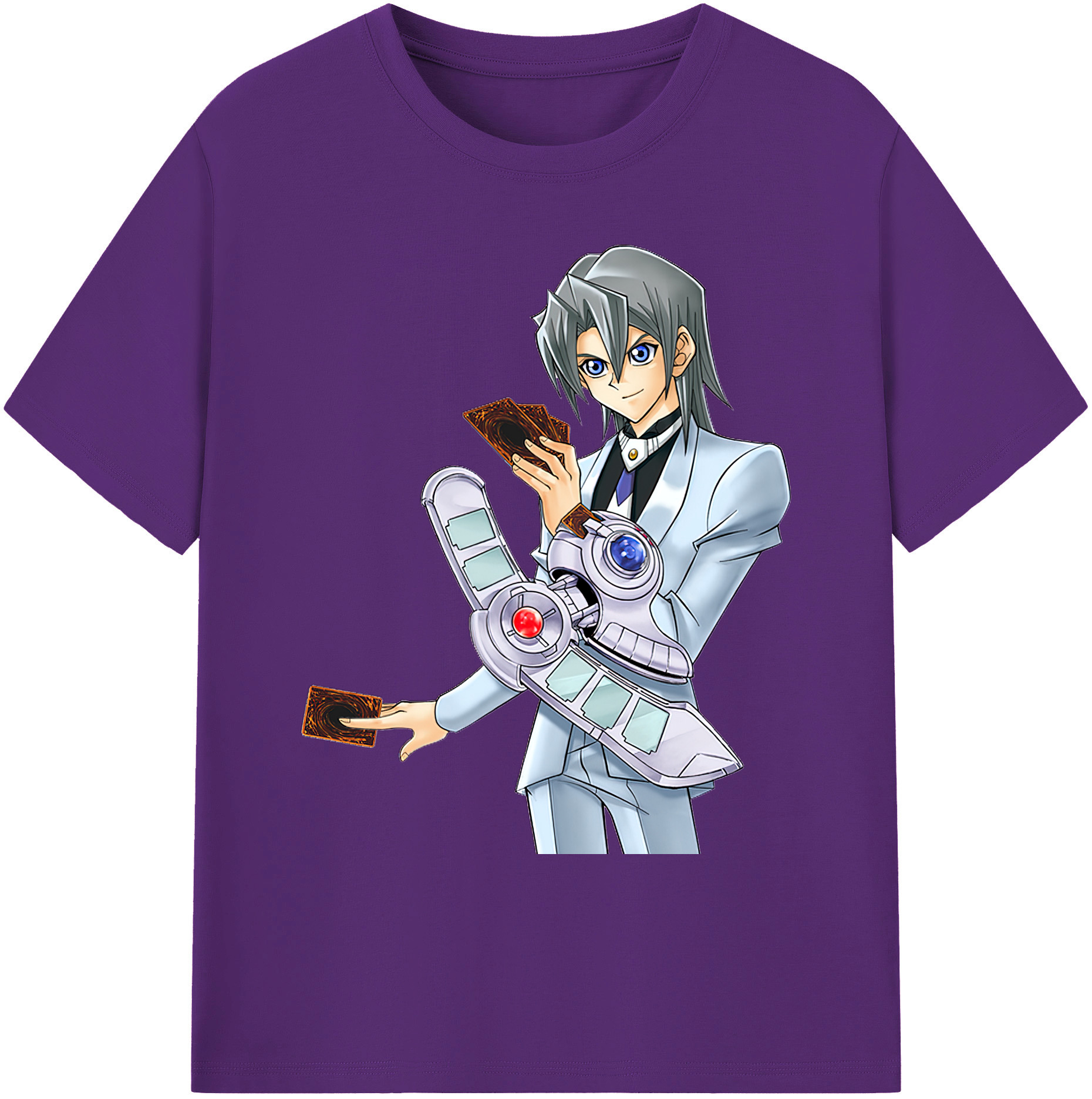 （画像用） 遊☆戯☆王 Yu-Gi-Oh! 綿100％ メンズ半袖Tシャツ｜肌触りやわらか＆通気性