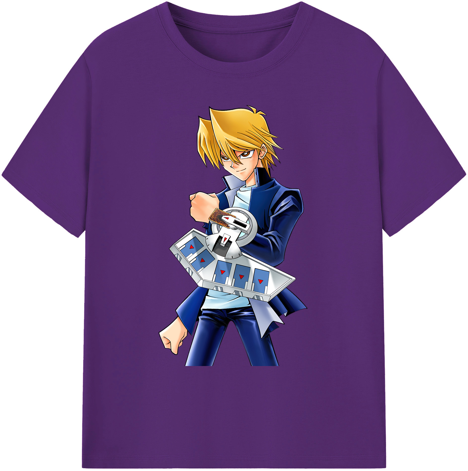 （画像用） 遊☆戯☆王 Yu-Gi-Oh! 綿100％ メンズ半袖Tシャツ｜肌触りやわらか＆通気性
