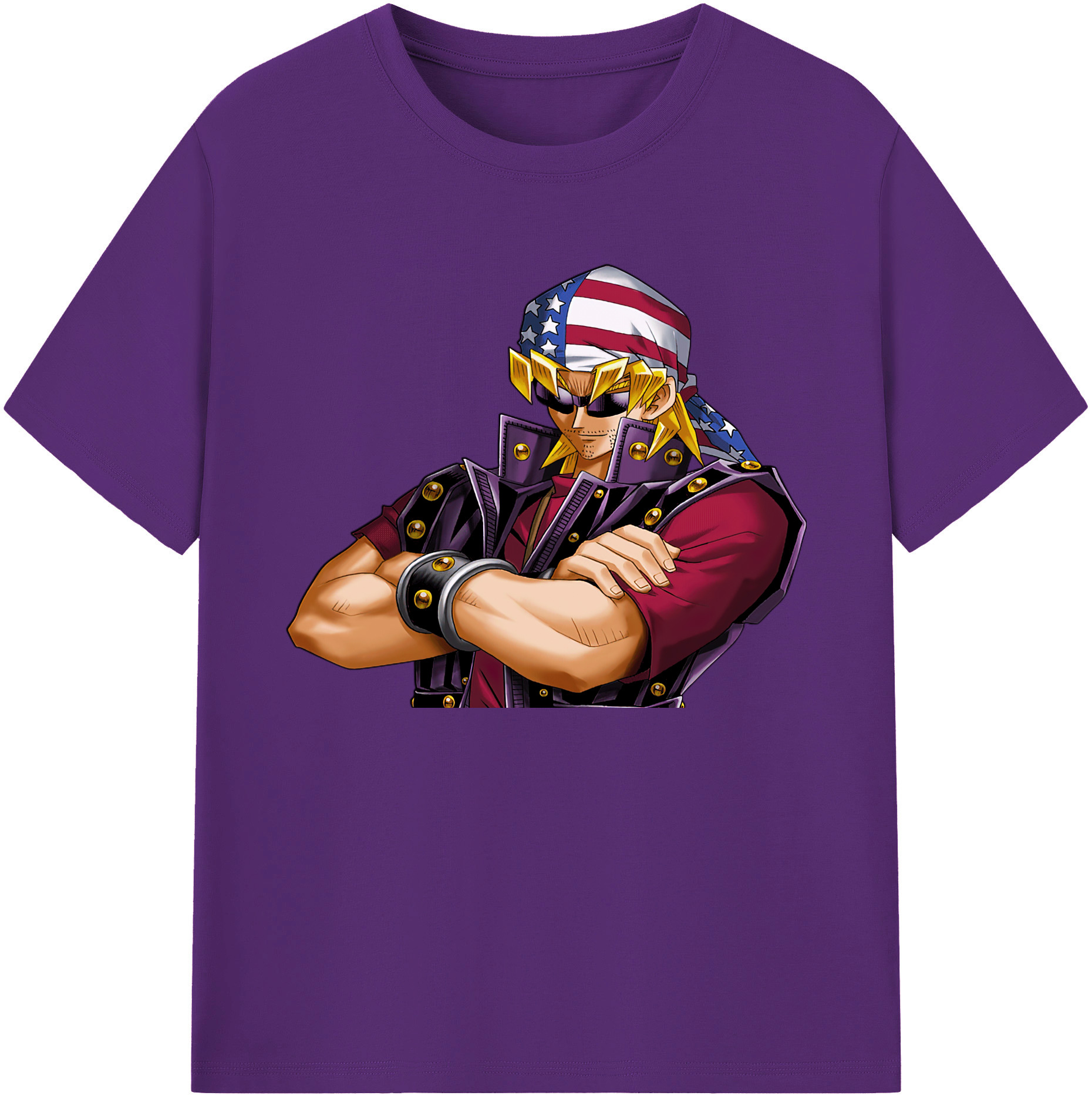 （画像用） 遊☆戯☆王 Yu-Gi-Oh! 綿100％ メンズ半袖Tシャツ｜肌触りやわらか＆通気性