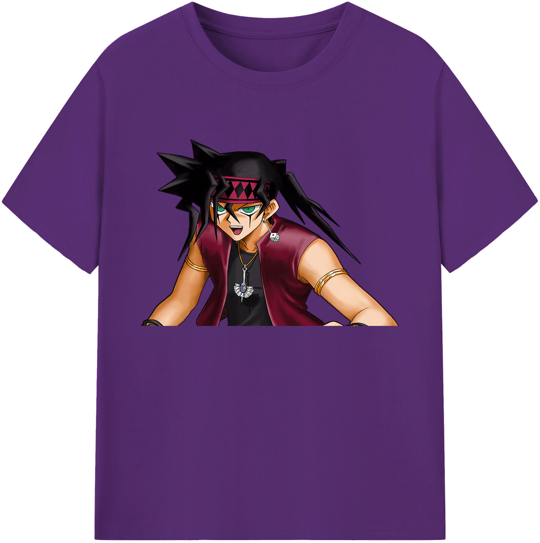 （画像用） 遊☆戯☆王 Yu-Gi-Oh! 綿100％ メンズ半袖Tシャツ｜肌触りやわらか＆通気性