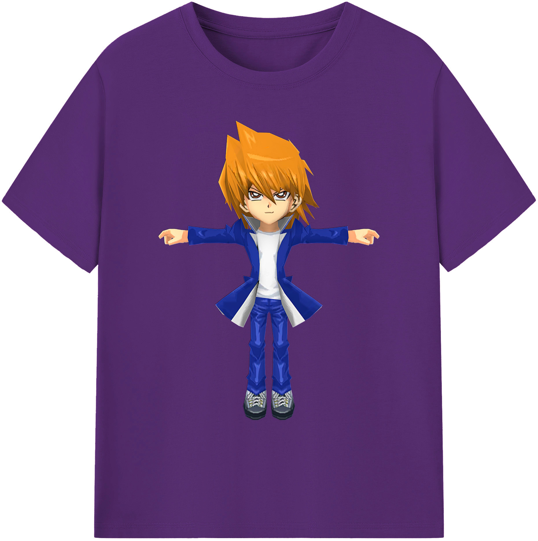 （画像用） 遊☆戯☆王 Yu-Gi-Oh! 綿100％ メンズ半袖Tシャツ｜肌触りやわらか＆通気性