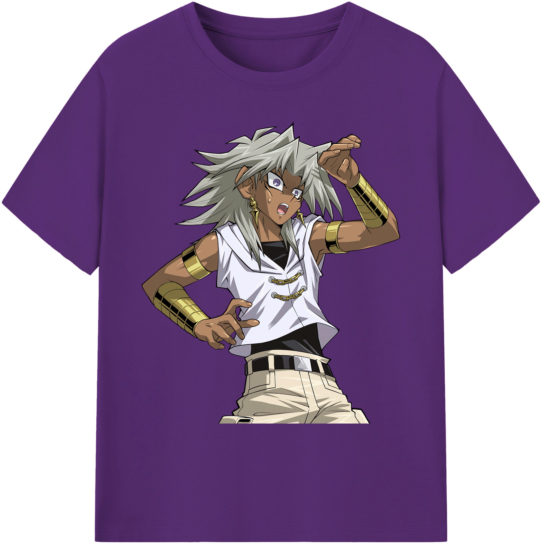 （画像用） 遊☆戯☆王 Yu-Gi-Oh! 綿100％ メンズ半袖Tシャツ｜肌触りやわらか＆通気性