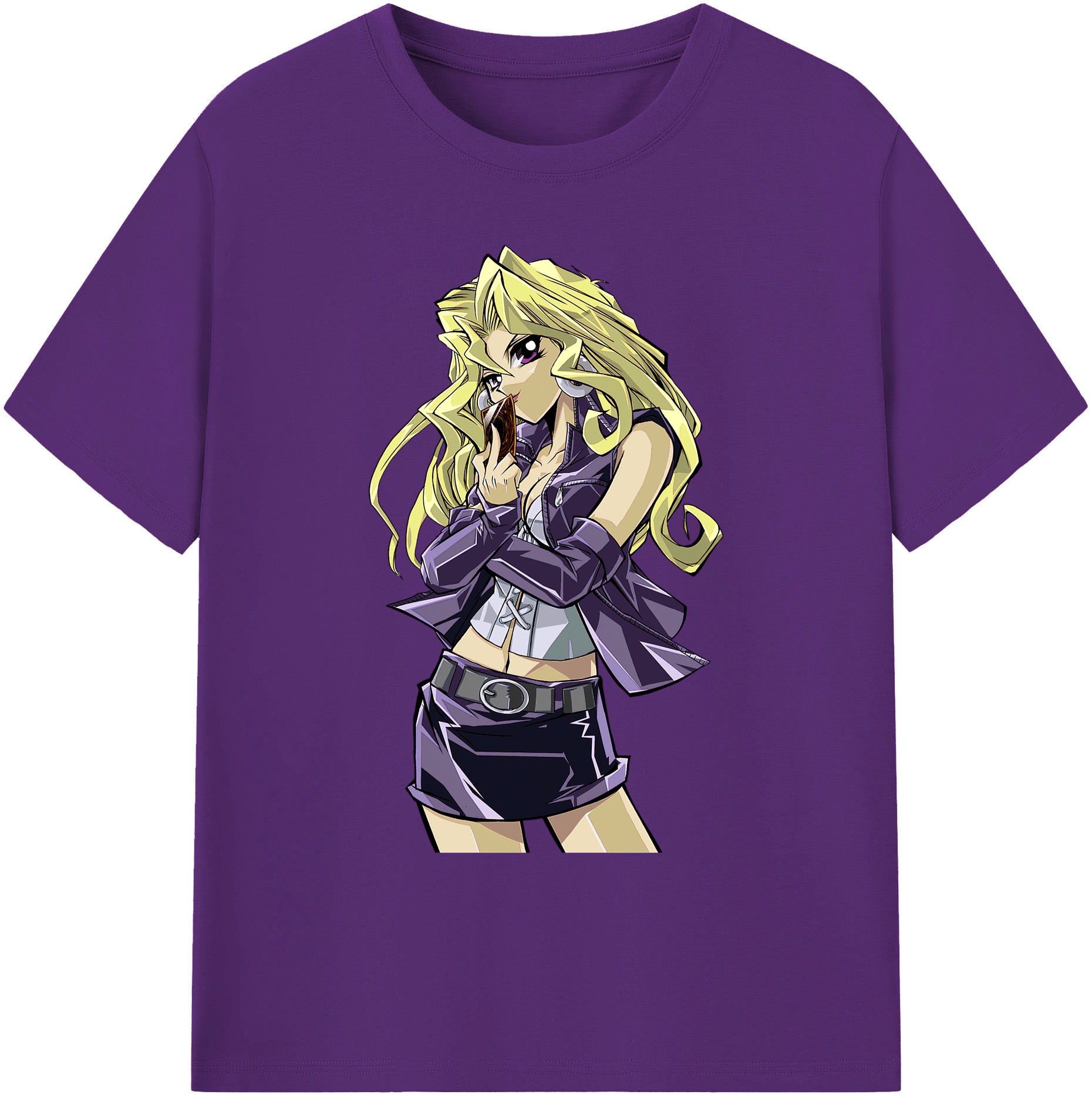 （画像用） 遊☆戯☆王 Yu-Gi-Oh! 綿100％ メンズ半袖Tシャツ｜肌触りやわらか＆通気性