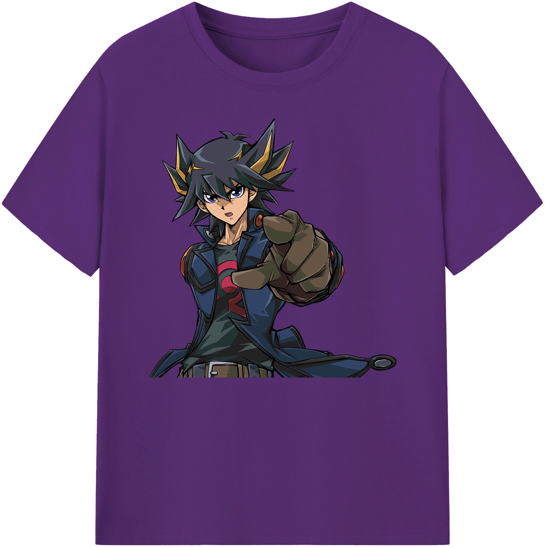 （画像用） 遊☆戯☆王 Yu-Gi-Oh! 綿100％ メンズ半袖Tシャツ｜肌触りやわらか＆通気性