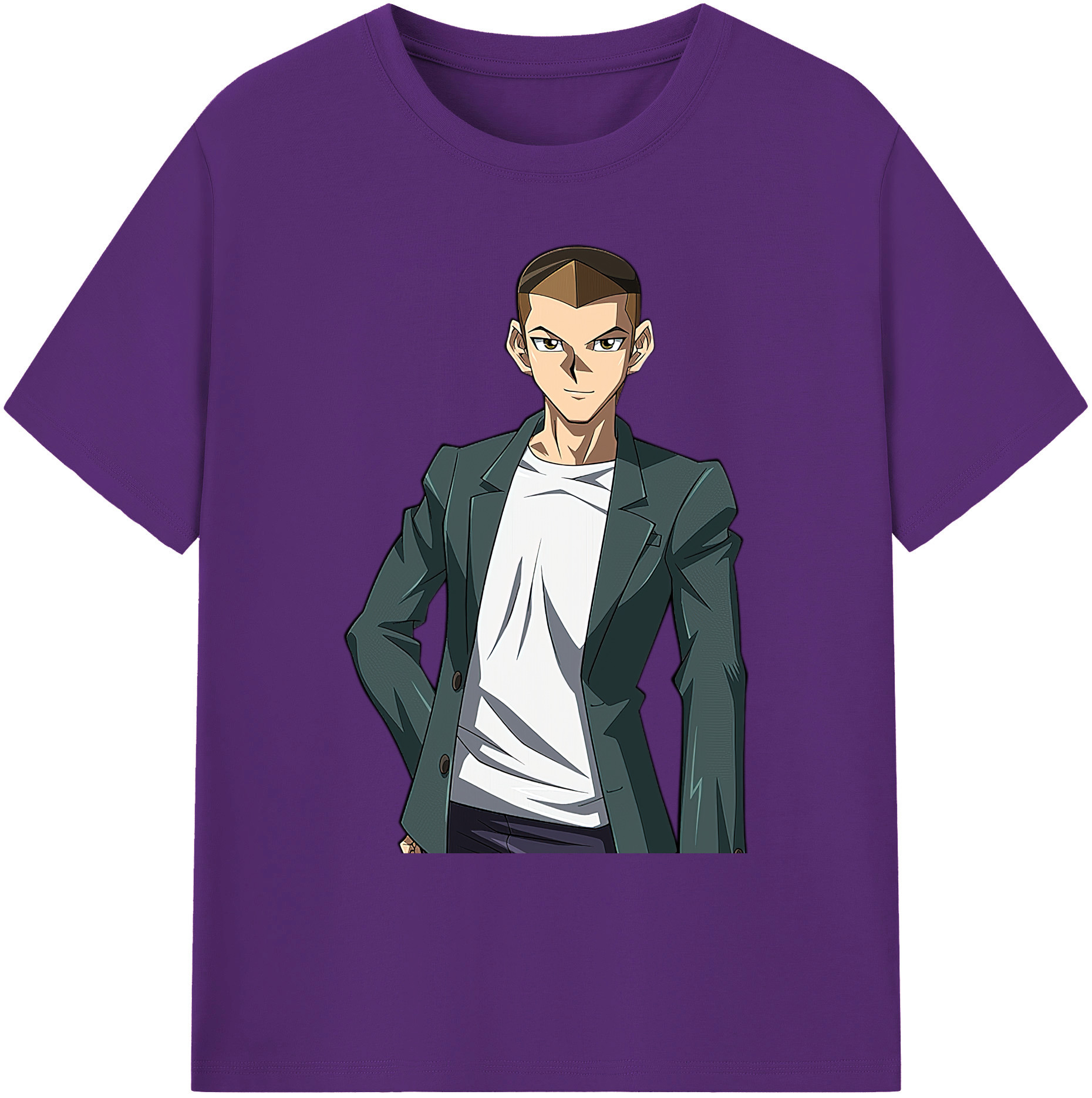 （画像用） 遊☆戯☆王 Yu-Gi-Oh! 綿100％ メンズ半袖Tシャツ｜肌触りやわらか＆通気性