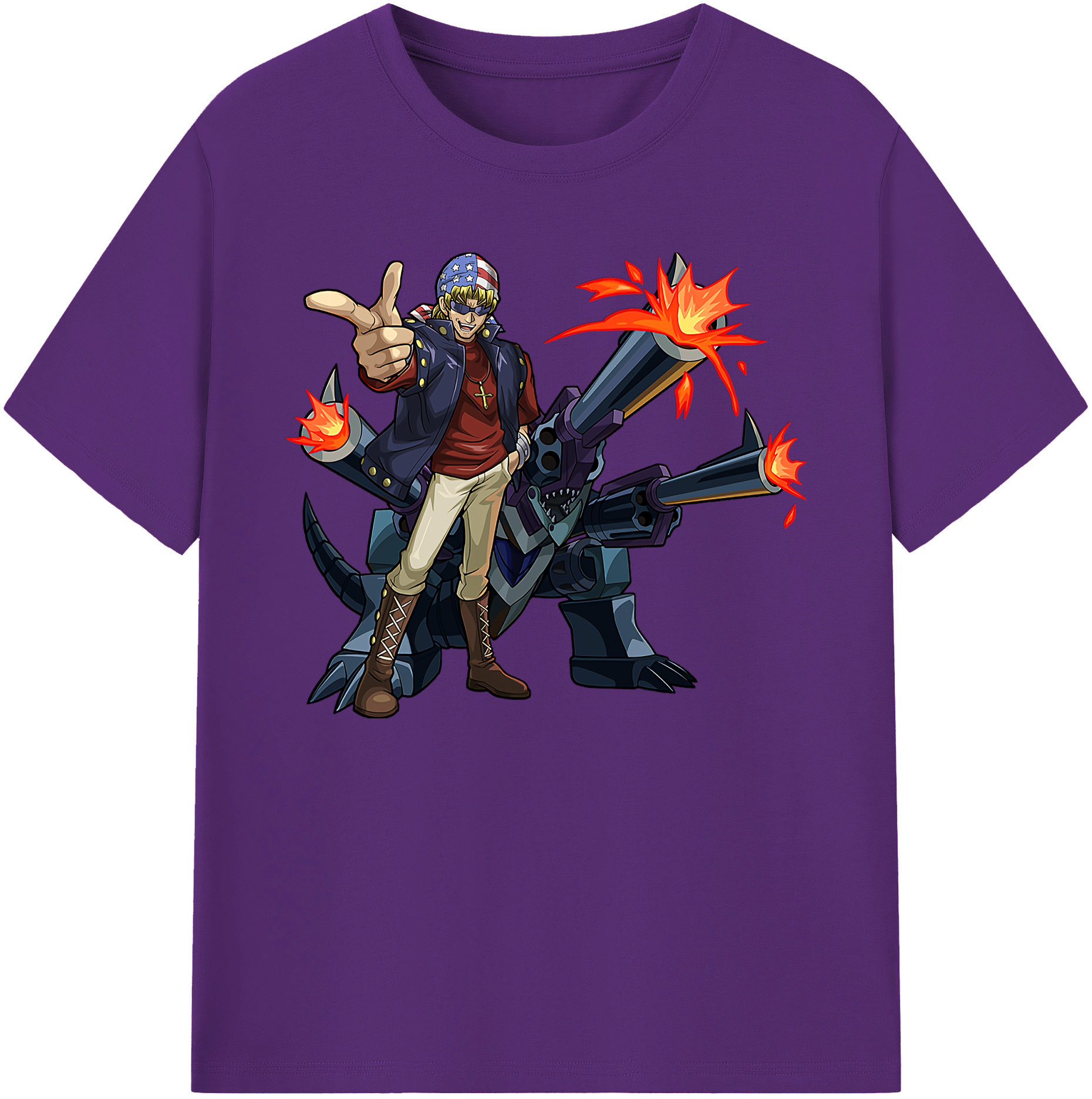 （画像用） 遊☆戯☆王 Yu-Gi-Oh! 綿100％ メンズ半袖Tシャツ｜肌触りやわらか＆通気性