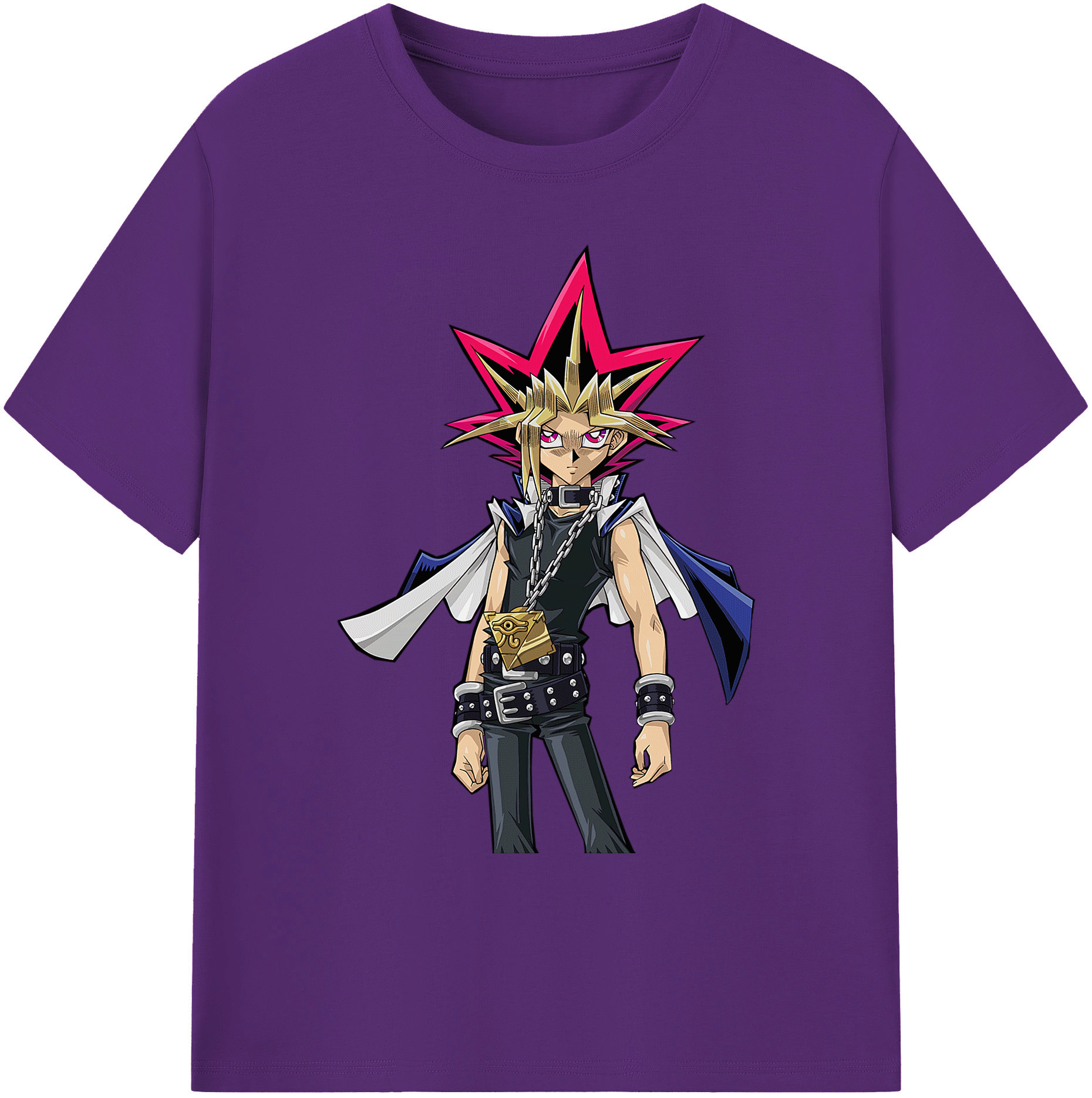 （画像用） 遊☆戯☆王 Yu-Gi-Oh! 綿100％ メンズ半袖Tシャツ｜肌触りやわらか＆通気性