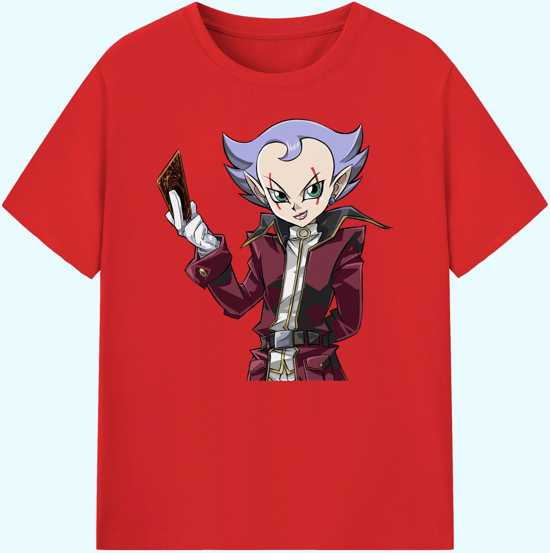 （画像用） 遊☆戯☆王 Yu-Gi-Oh! 綿100％ メンズ半袖Tシャツ｜肌触りやわらか＆通気性