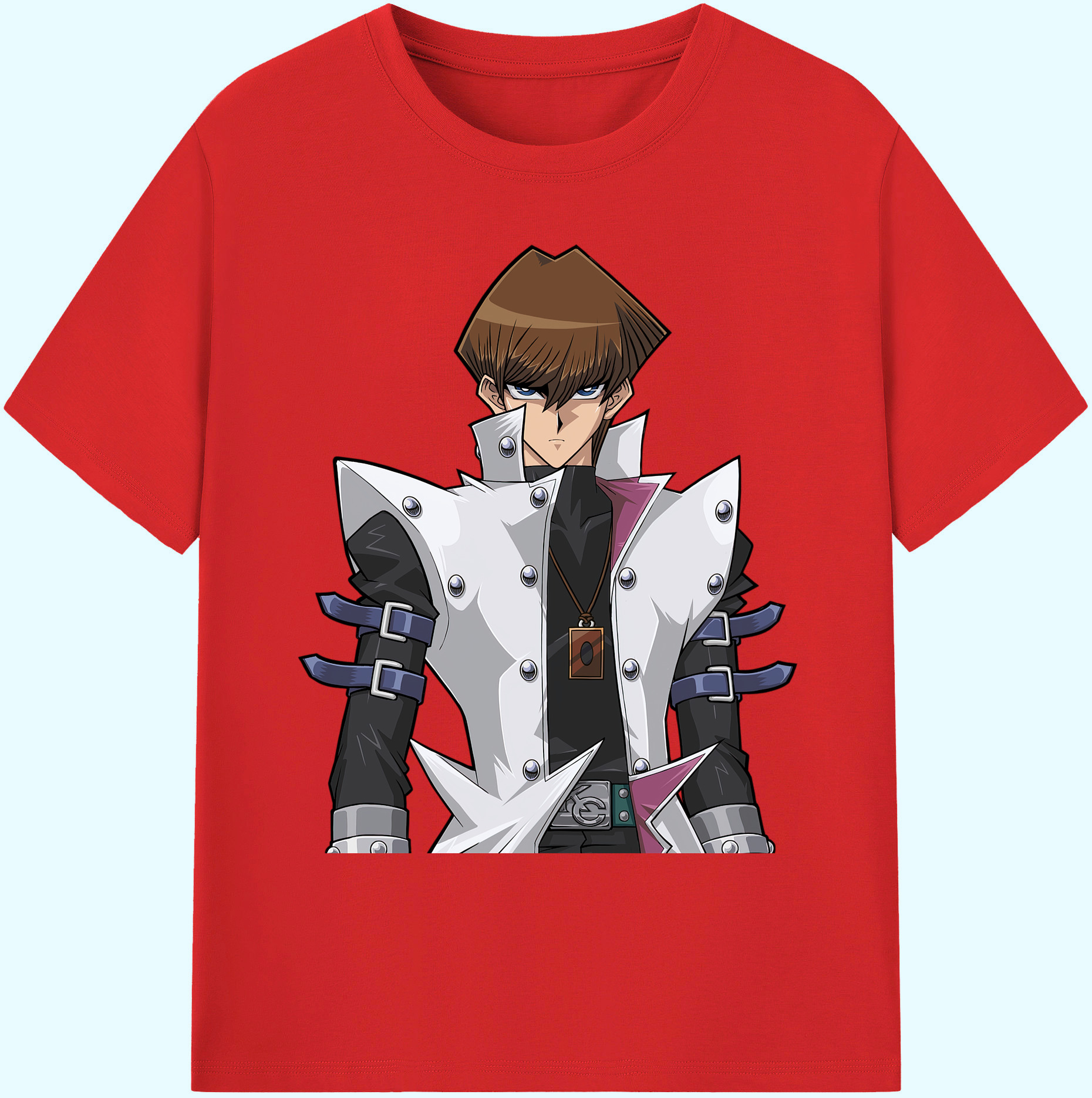 （画像用） 遊☆戯☆王 Yu-Gi-Oh! 綿100％ メンズ半袖Tシャツ｜肌触りやわらか＆通気性