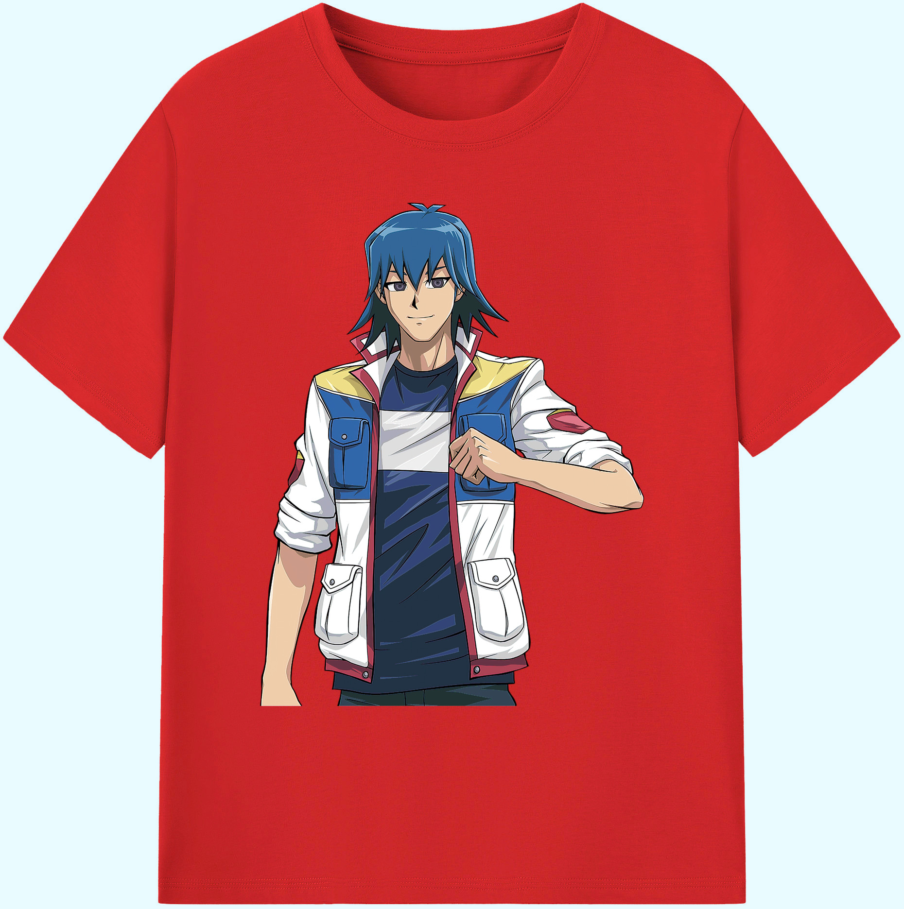 （画像用） 遊☆戯☆王 Yu-Gi-Oh! 綿100％ メンズ半袖Tシャツ｜肌触りやわらか＆通気性