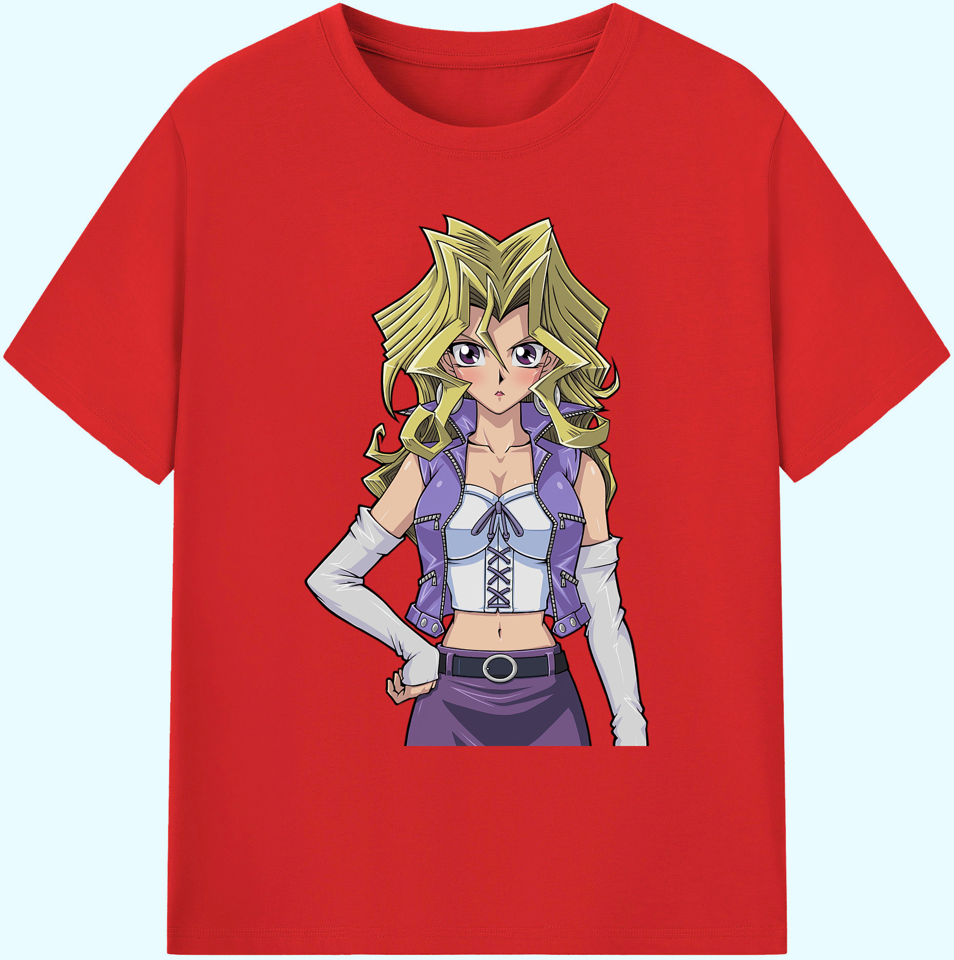 （画像用） 遊☆戯☆王 Yu-Gi-Oh! 綿100％ メンズ半袖Tシャツ｜肌触りやわらか＆通気性