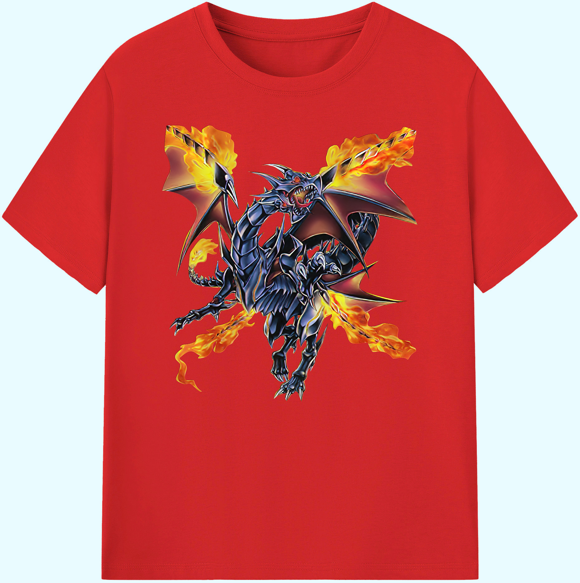 （画像用） 遊☆戯☆王 Yu-Gi-Oh! 綿100％ メンズ半袖Tシャツ｜肌触りやわらか＆通気性
