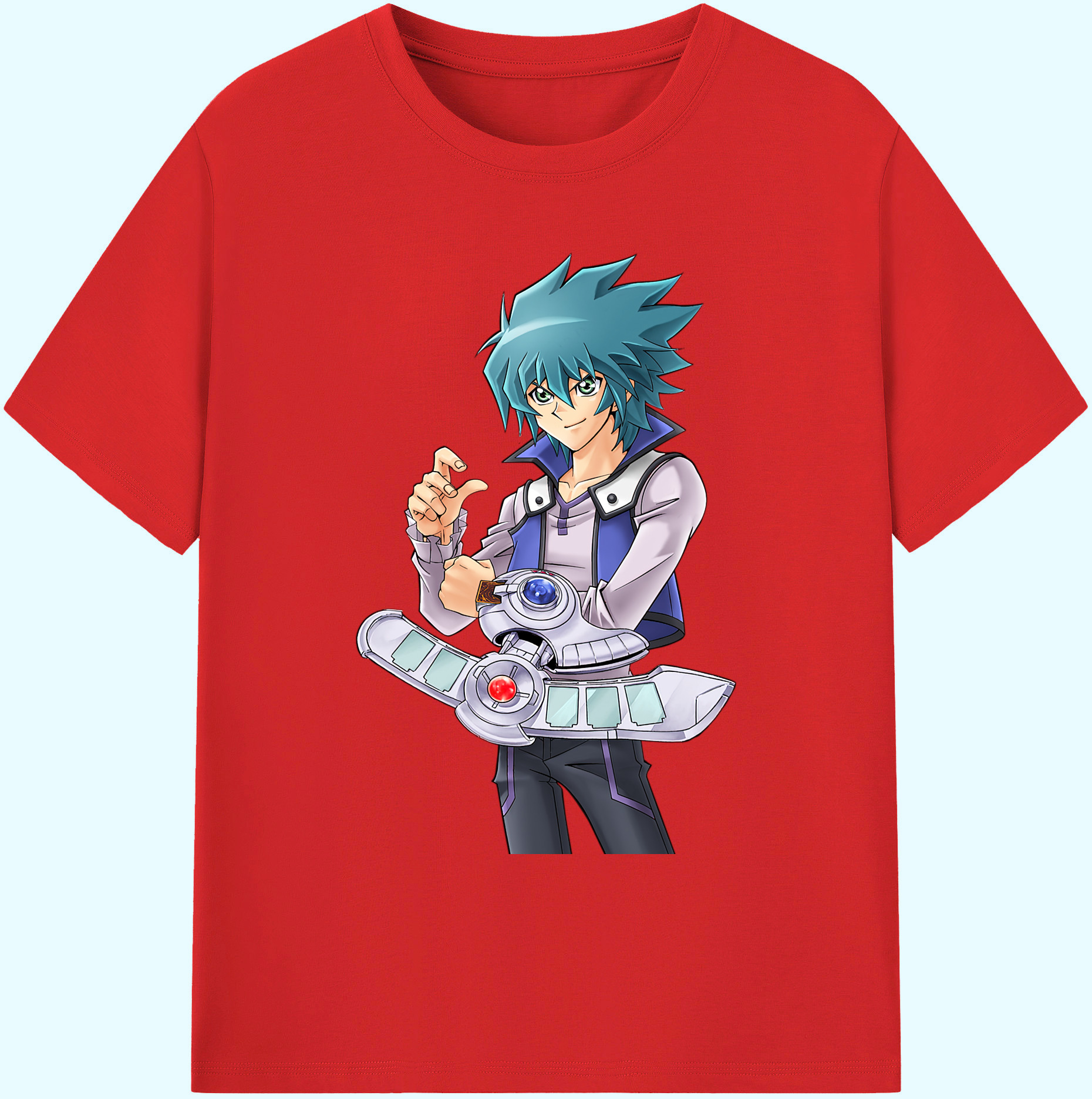 （画像用） 遊☆戯☆王 Yu-Gi-Oh! 綿100％ メンズ半袖Tシャツ｜肌触りやわらか＆通気性