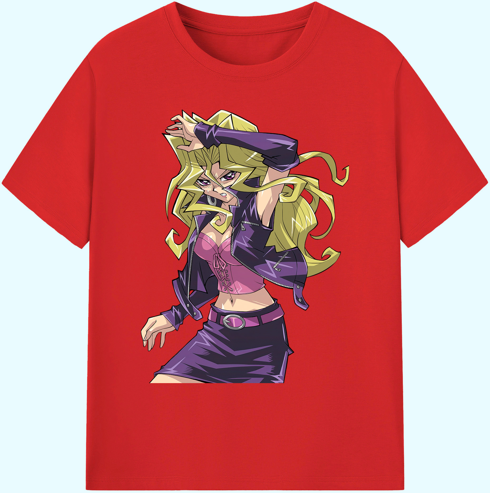 （画像用） 遊☆戯☆王 Yu-Gi-Oh! 綿100％ メンズ半袖Tシャツ｜肌触りやわらか＆通気性