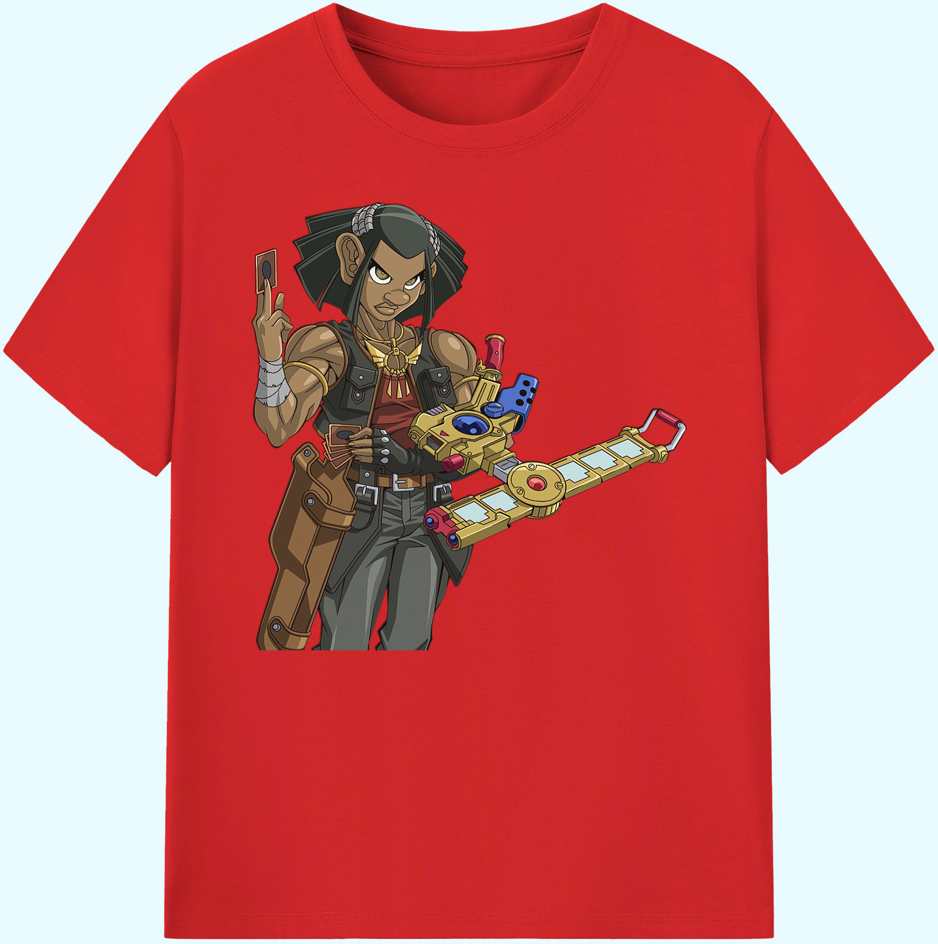 （画像用） 遊☆戯☆王 Yu-Gi-Oh! 綿100％ メンズ半袖Tシャツ｜肌触りやわらか＆通気性