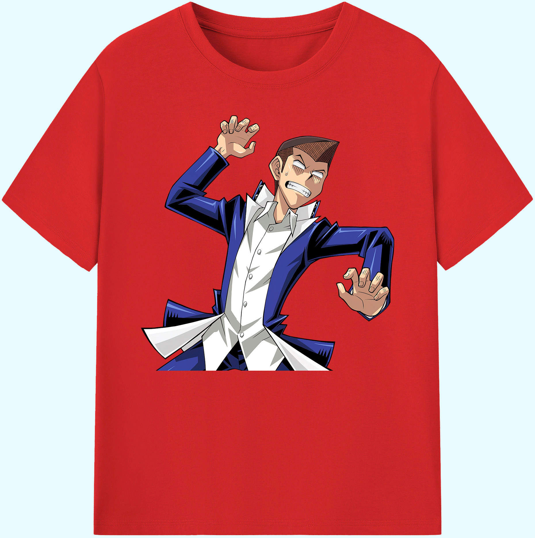 （画像用） 遊☆戯☆王 Yu-Gi-Oh! 綿100％ メンズ半袖Tシャツ｜肌触りやわらか＆通気性