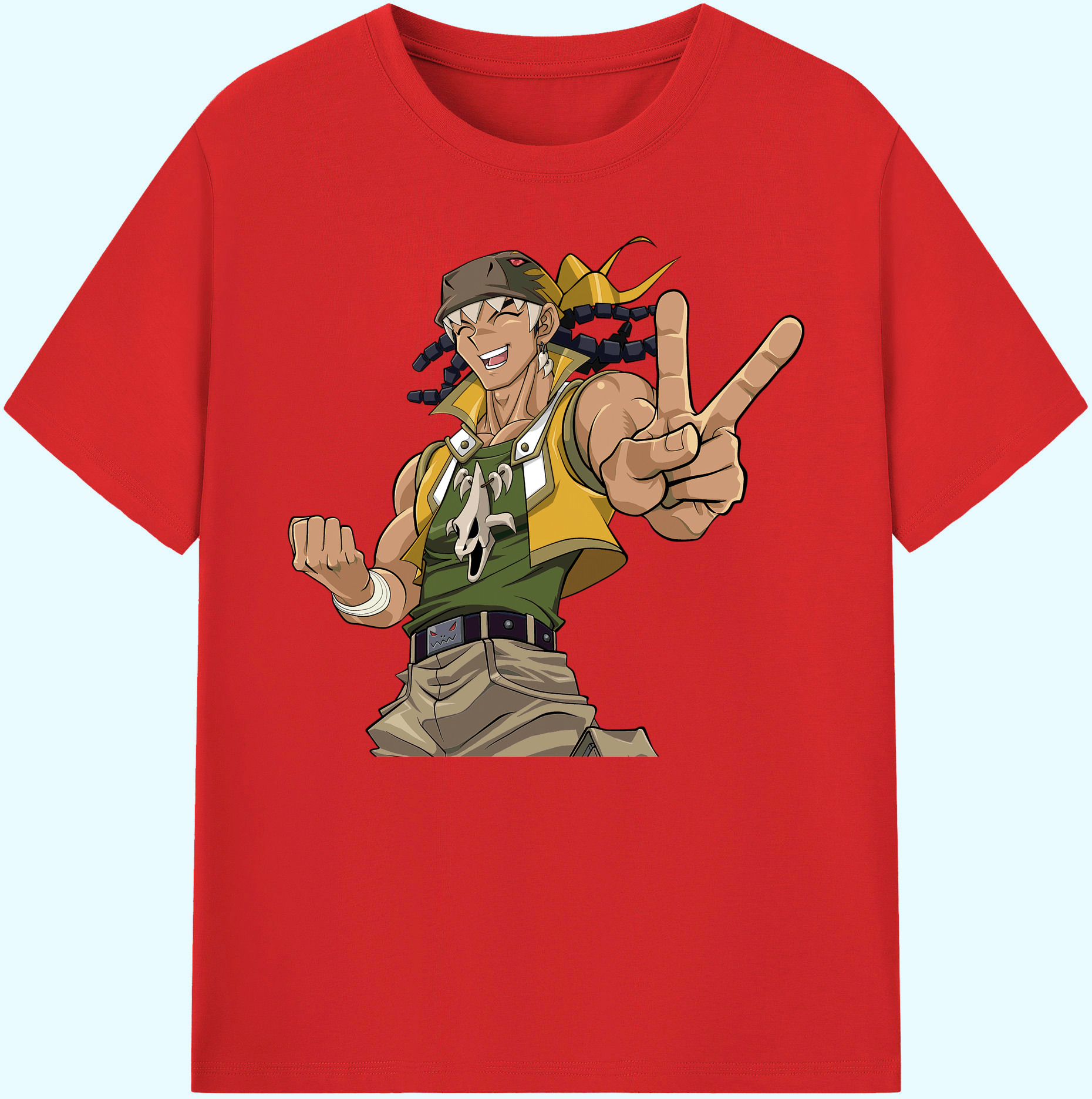（画像用） 遊☆戯☆王 Yu-Gi-Oh! 綿100％ メンズ半袖Tシャツ｜肌触りやわらか＆通気性