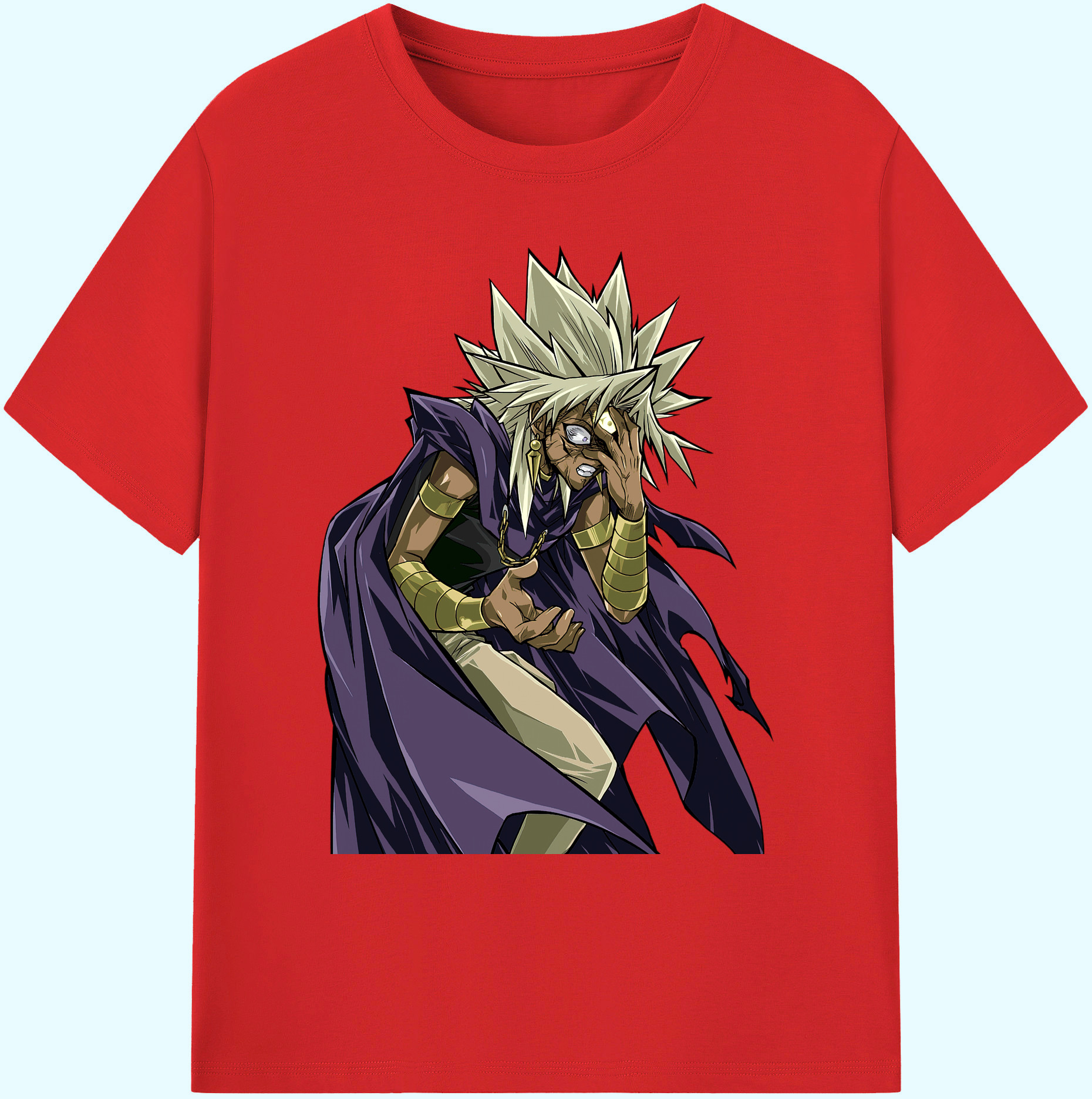 （画像用） 遊☆戯☆王 Yu-Gi-Oh! 綿100％ メンズ半袖Tシャツ｜肌触りやわらか＆通気性