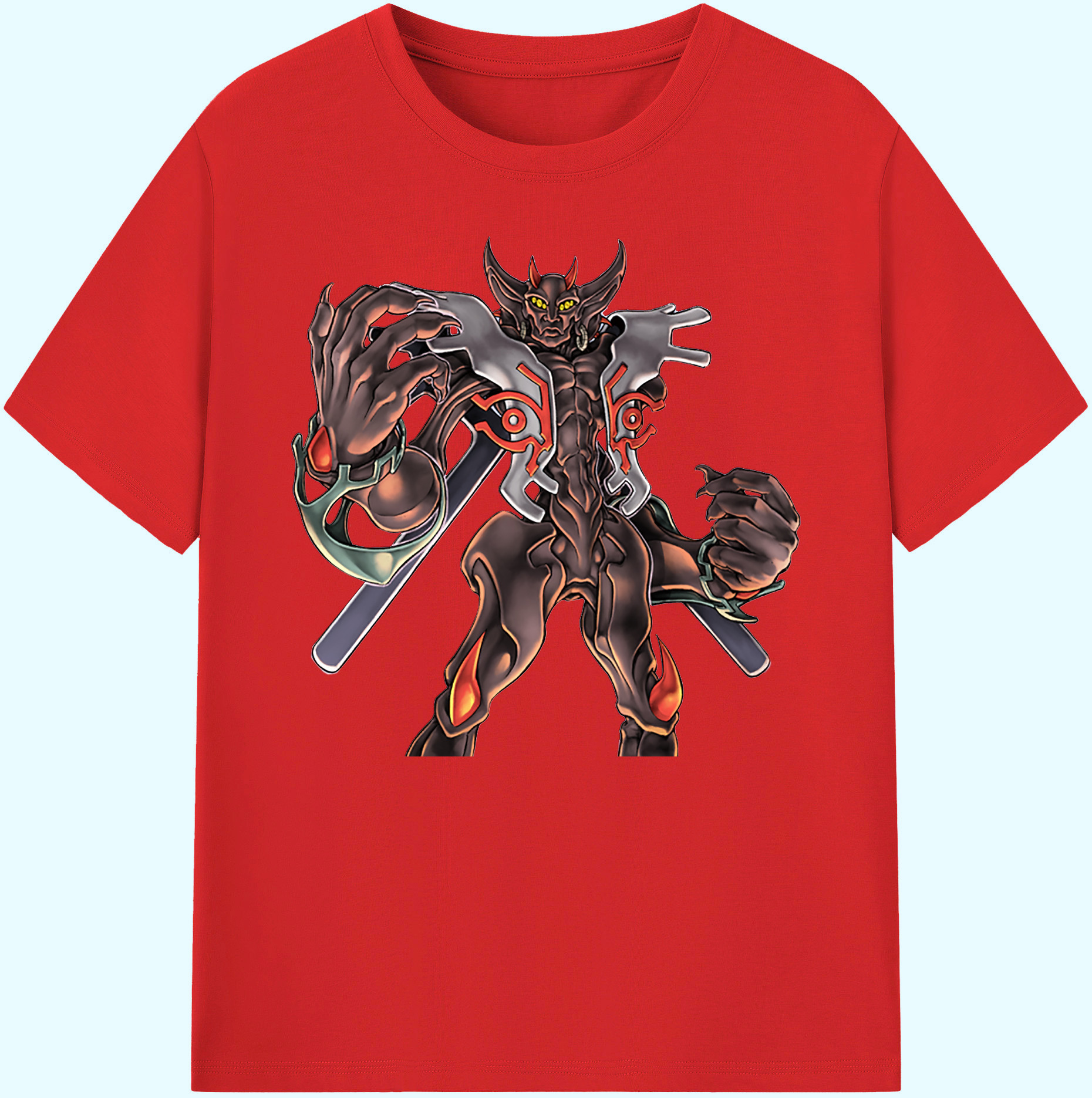 （画像用） 遊☆戯☆王 Yu-Gi-Oh! 綿100％ メンズ半袖Tシャツ｜肌触りやわらか＆通気性