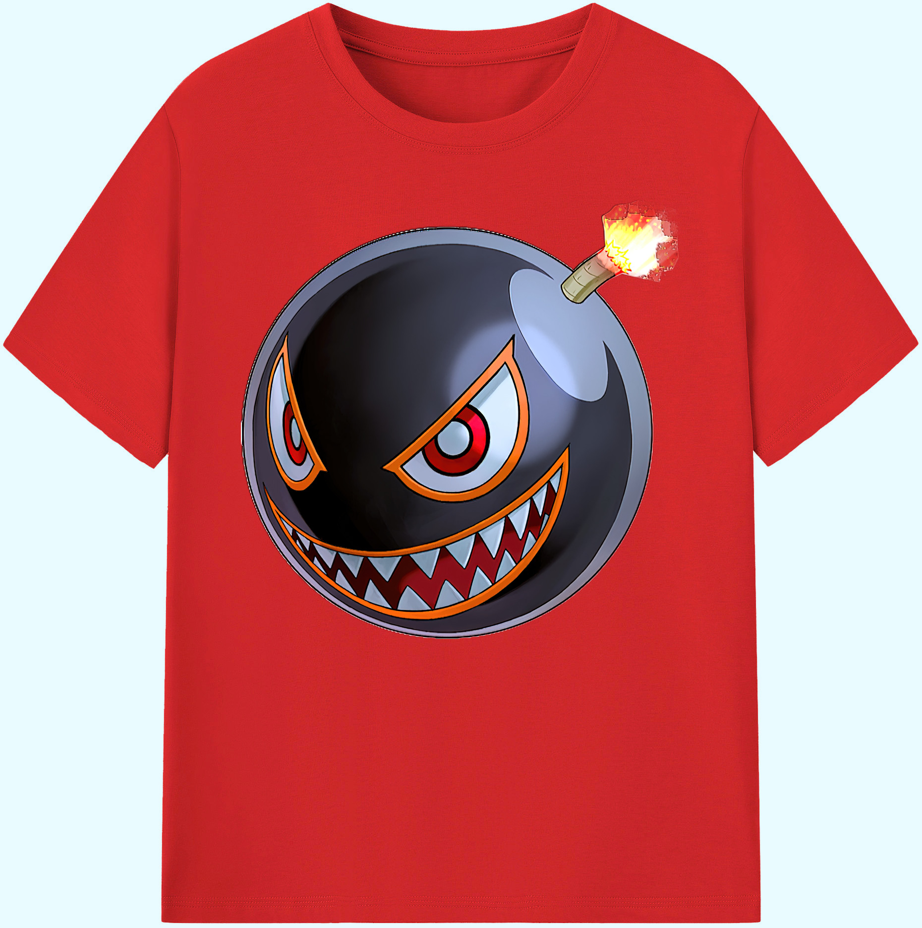 （画像用） 遊☆戯☆王 Yu-Gi-Oh! 綿100％ メンズ半袖Tシャツ｜肌触りやわらか＆通気性