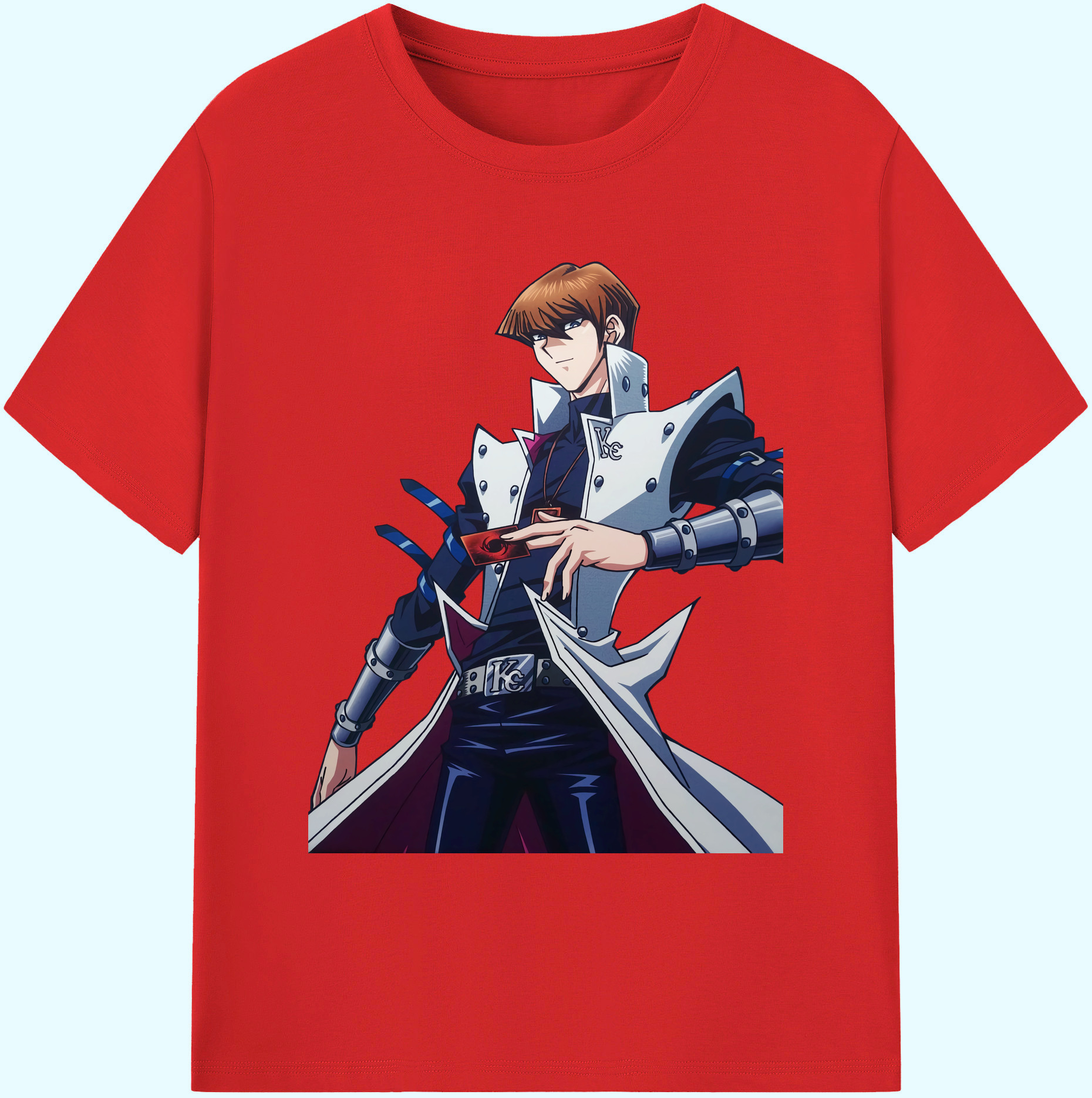 （画像用） 遊☆戯☆王 Yu-Gi-Oh! 綿100％ メンズ半袖Tシャツ｜肌触りやわらか＆通気性