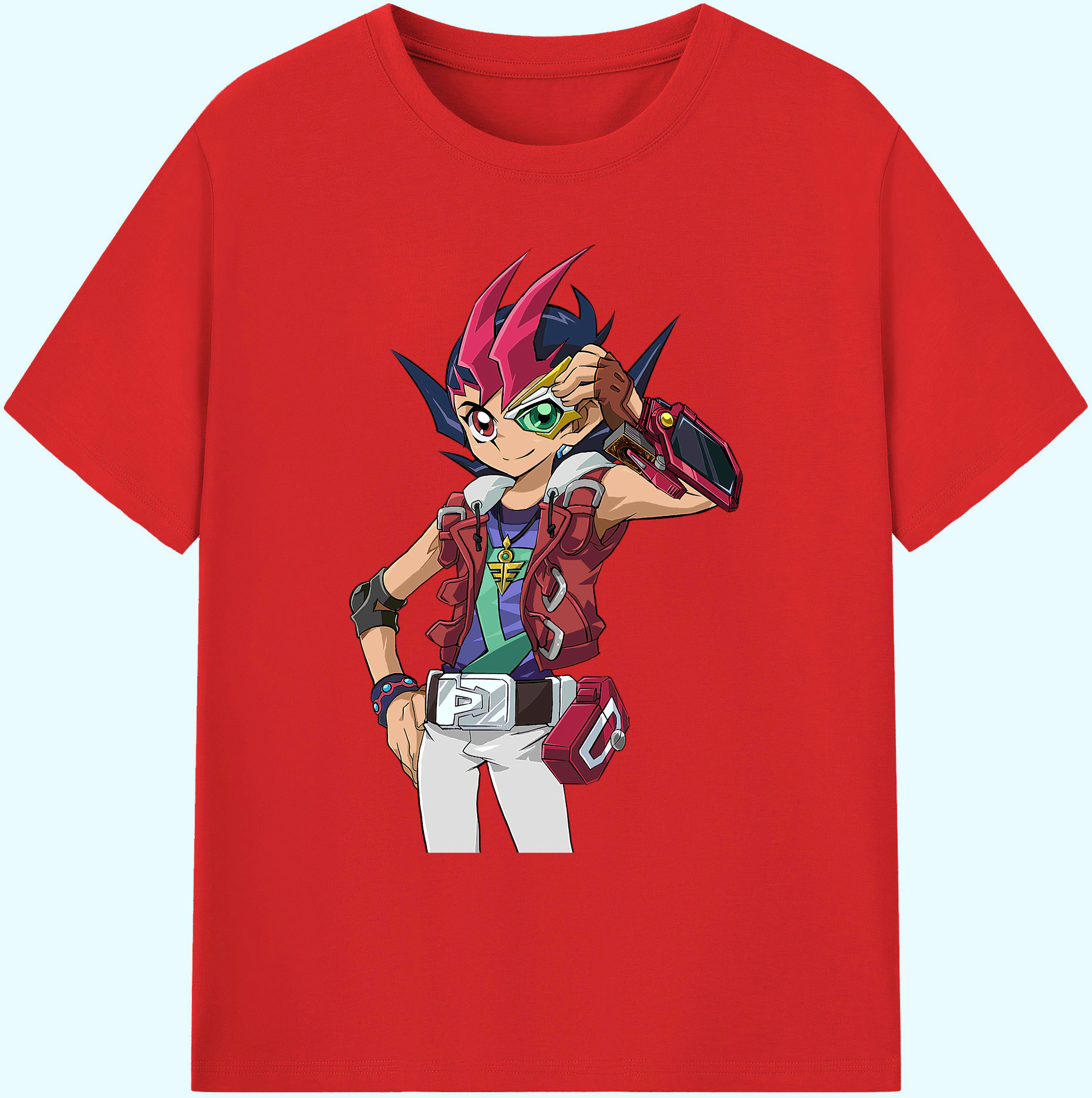 （画像用） 遊☆戯☆王 Yu-Gi-Oh! 綿100％ メンズ半袖Tシャツ｜肌触りやわらか＆通気性