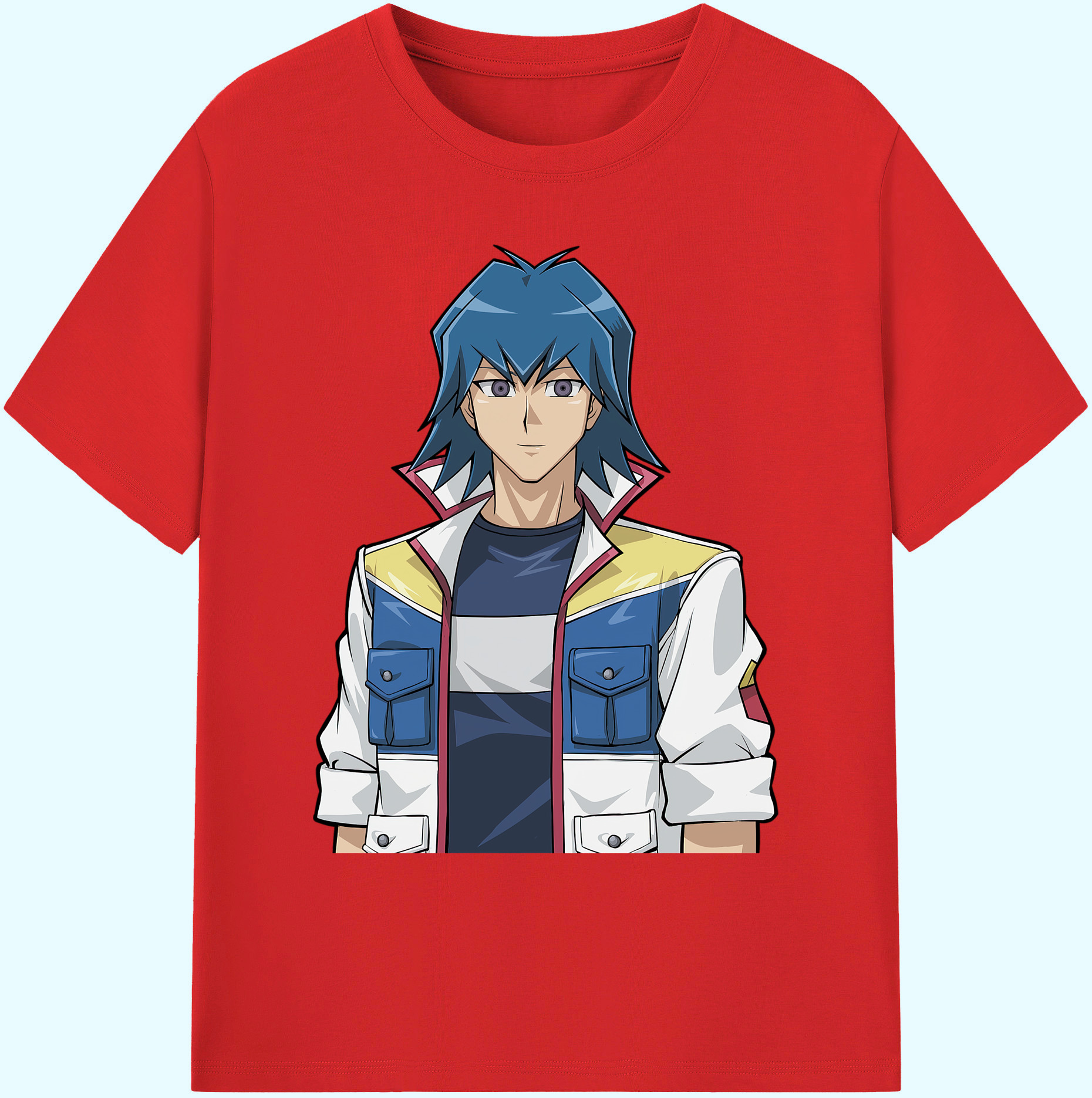 （画像用） 遊☆戯☆王 Yu-Gi-Oh! 綿100％ メンズ半袖Tシャツ｜肌触りやわらか＆通気性