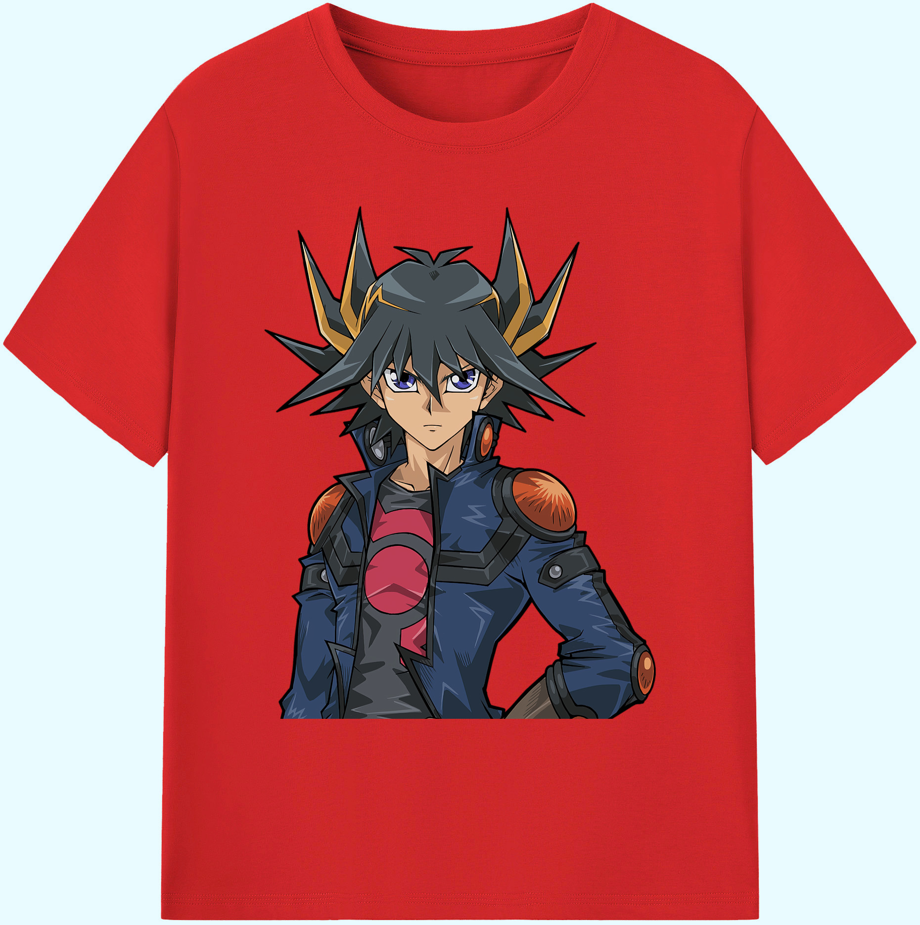 （画像用） 遊☆戯☆王 Yu-Gi-Oh! 綿100％ メンズ半袖Tシャツ｜肌触りやわらか＆通気性