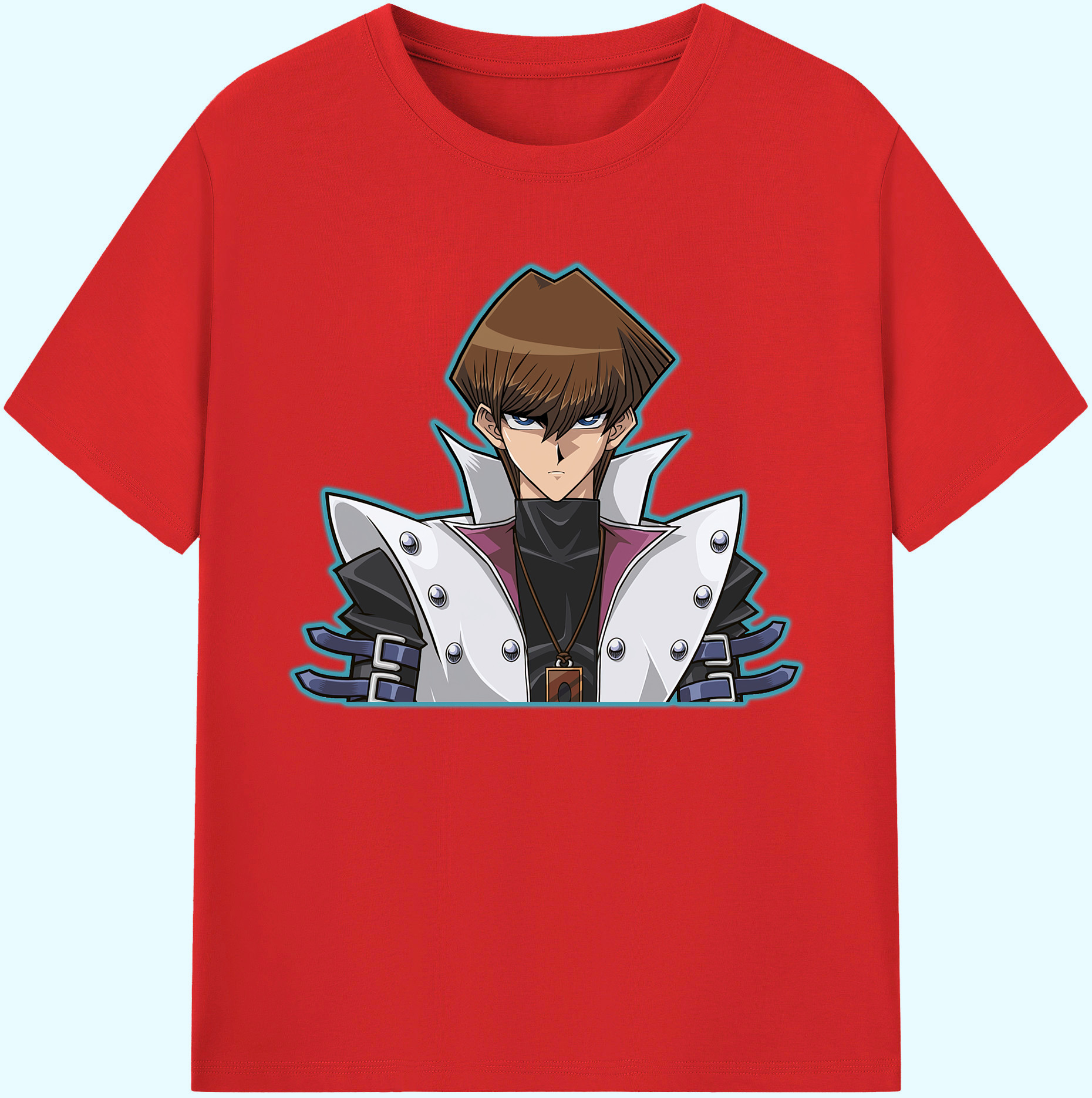 遊☆戯☆王 Yu-Gi-Oh! 綿100％ メンズ半袖Tシャツ｜肌触りやわらか＆通気性