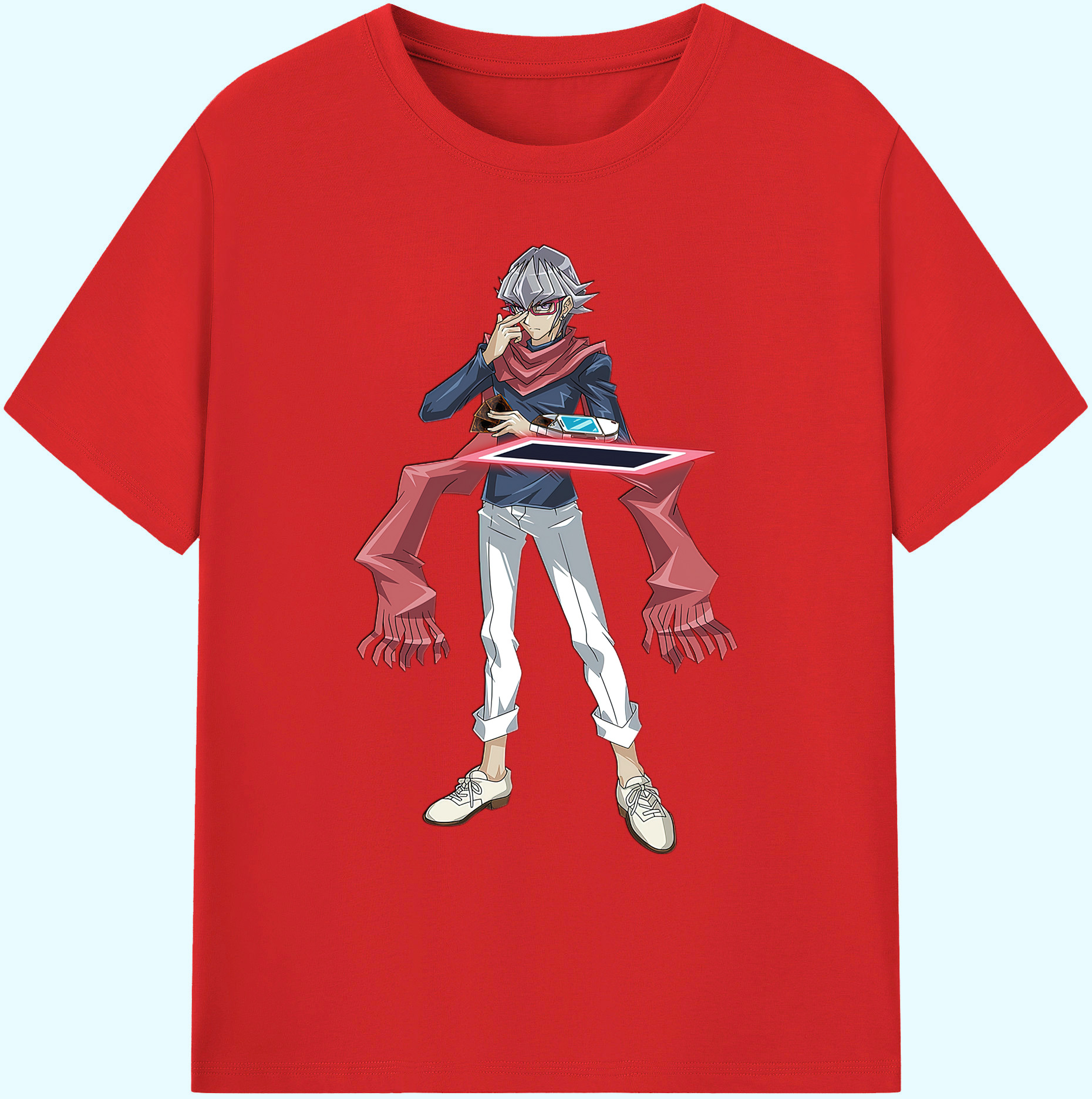 （画像用） 遊☆戯☆王 Yu-Gi-Oh! 綿100％ メンズ半袖Tシャツ｜肌触りやわらか＆通気性