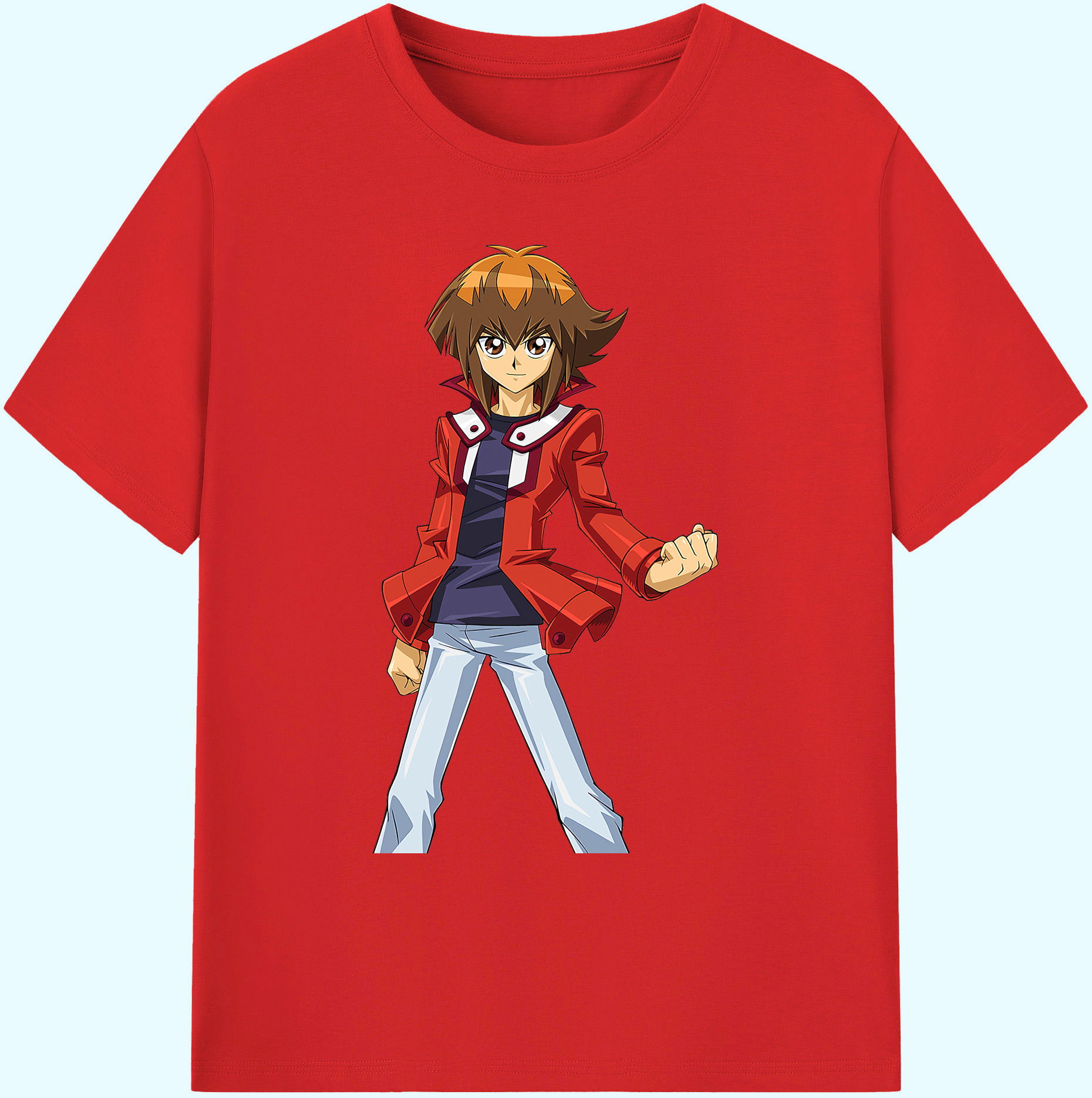 （画像用） 遊☆戯☆王 Yu-Gi-Oh! 綿100％ メンズ半袖Tシャツ｜肌触りやわらか＆通気性