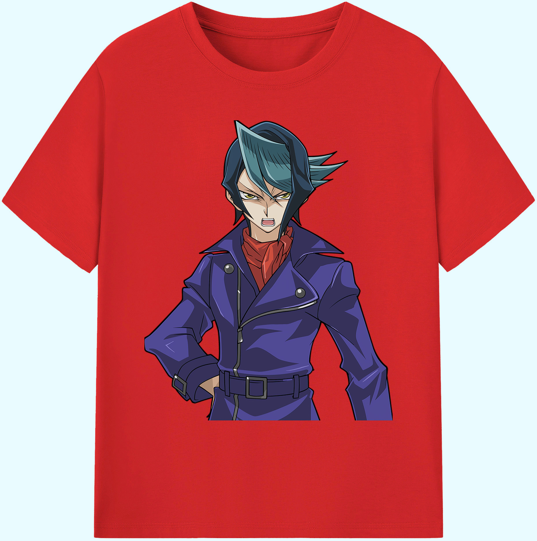 （画像用） 遊☆戯☆王 Yu-Gi-Oh! 綿100％ メンズ半袖Tシャツ｜肌触りやわらか＆通気性