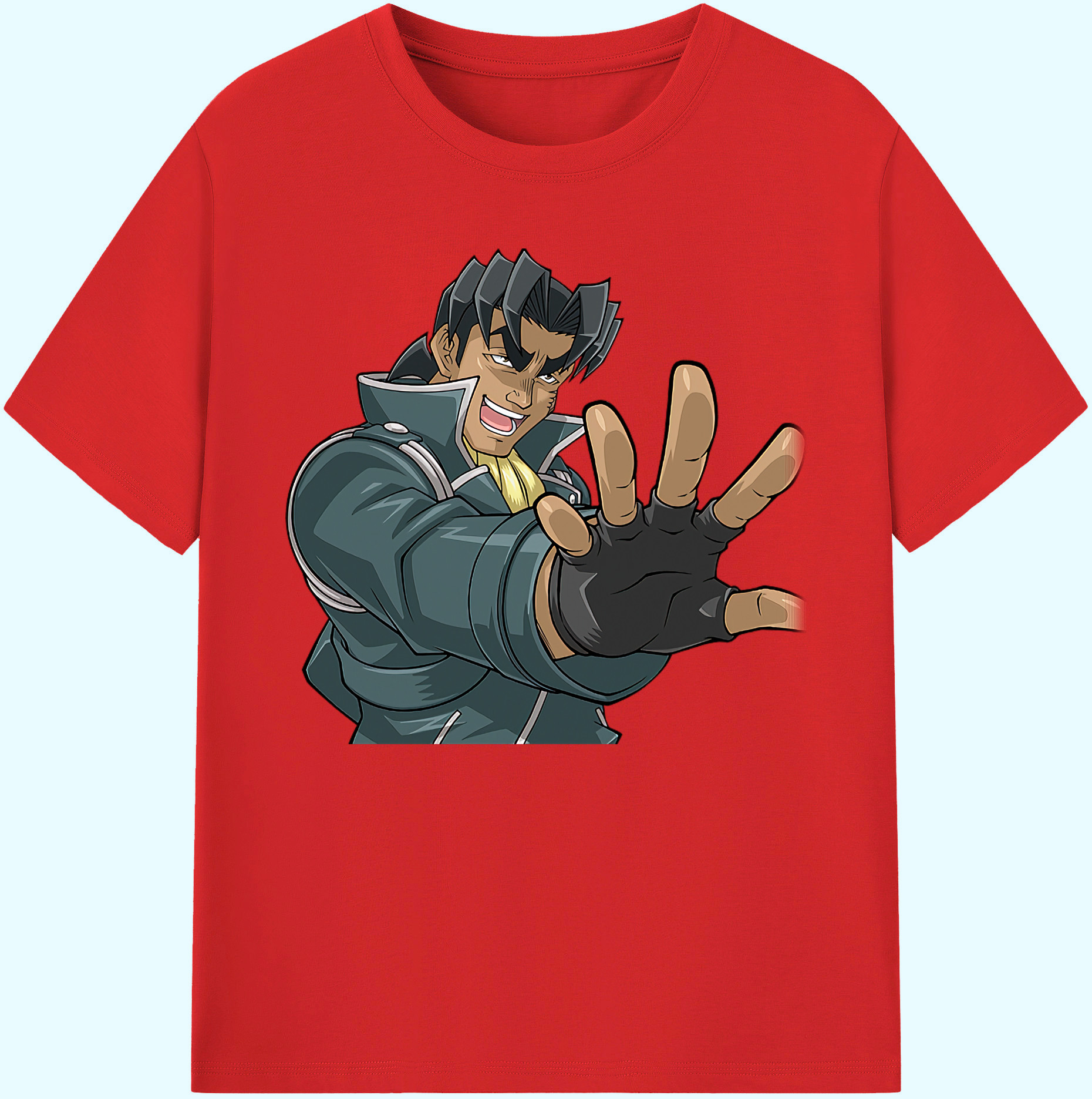 （画像用） 遊☆戯☆王 Yu-Gi-Oh! 綿100％ メンズ半袖Tシャツ｜肌触りやわらか＆通気性