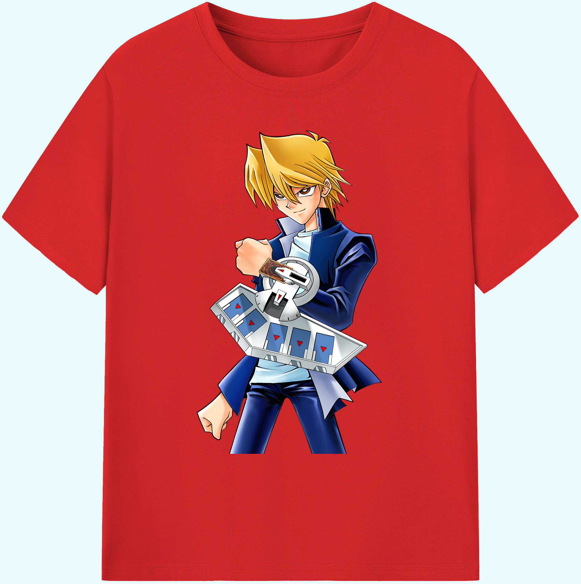 （画像用） 遊☆戯☆王 Yu-Gi-Oh! 綿100％ メンズ半袖Tシャツ｜肌触りやわらか＆通気性