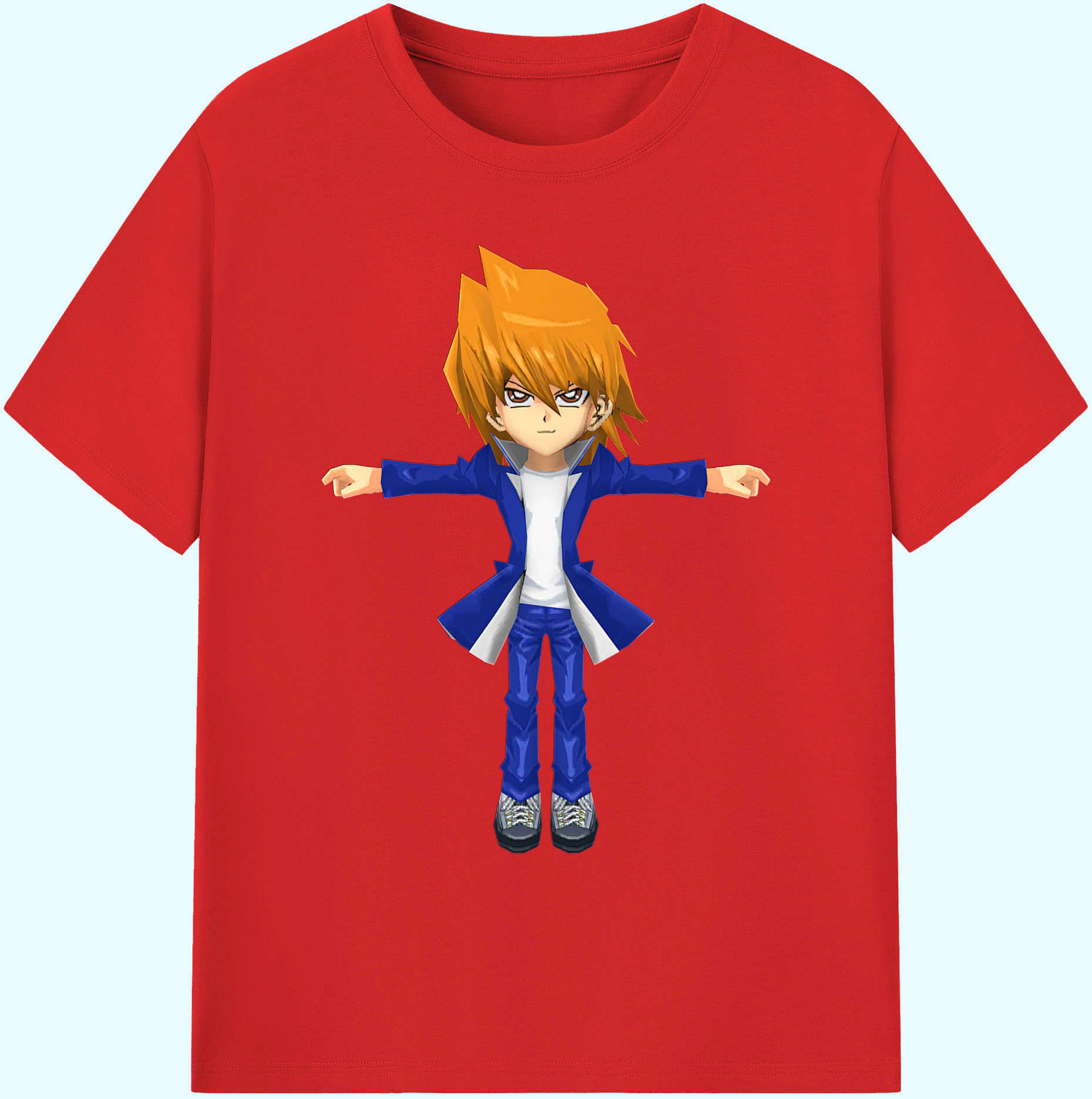 （画像用） 遊☆戯☆王 Yu-Gi-Oh! 綿100％ メンズ半袖Tシャツ｜肌触りやわらか＆通気性