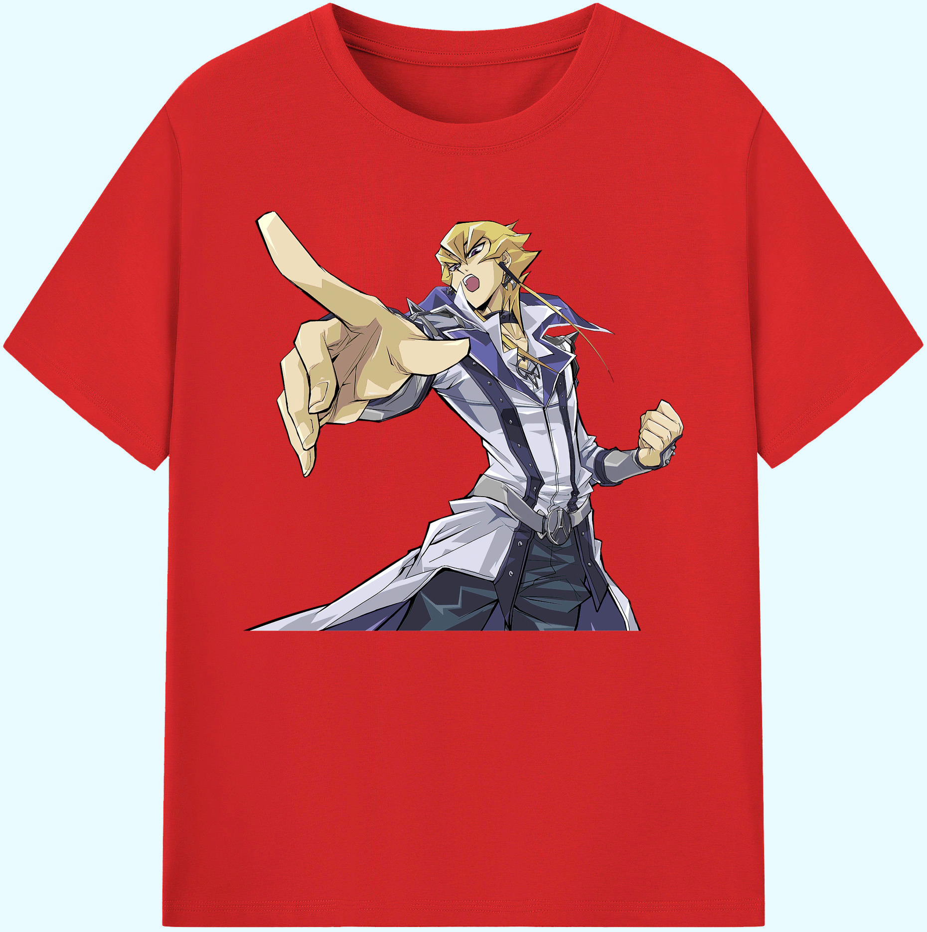 （画像用） 遊☆戯☆王 Yu-Gi-Oh! 綿100％ メンズ半袖Tシャツ｜肌触りやわらか＆通気性
