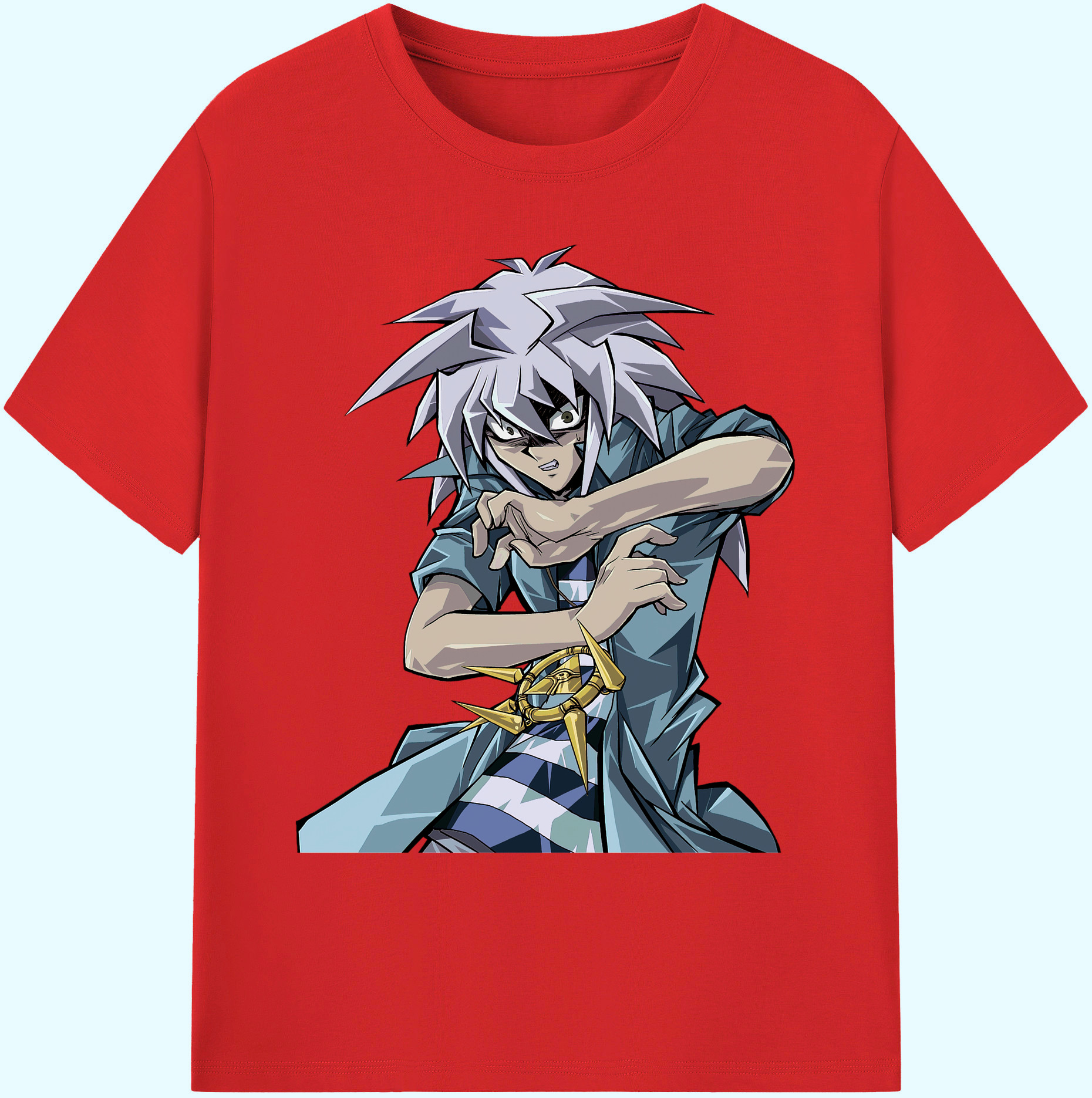 （画像用） 遊☆戯☆王 Yu-Gi-Oh! 綿100％ メンズ半袖Tシャツ｜肌触りやわらか＆通気性