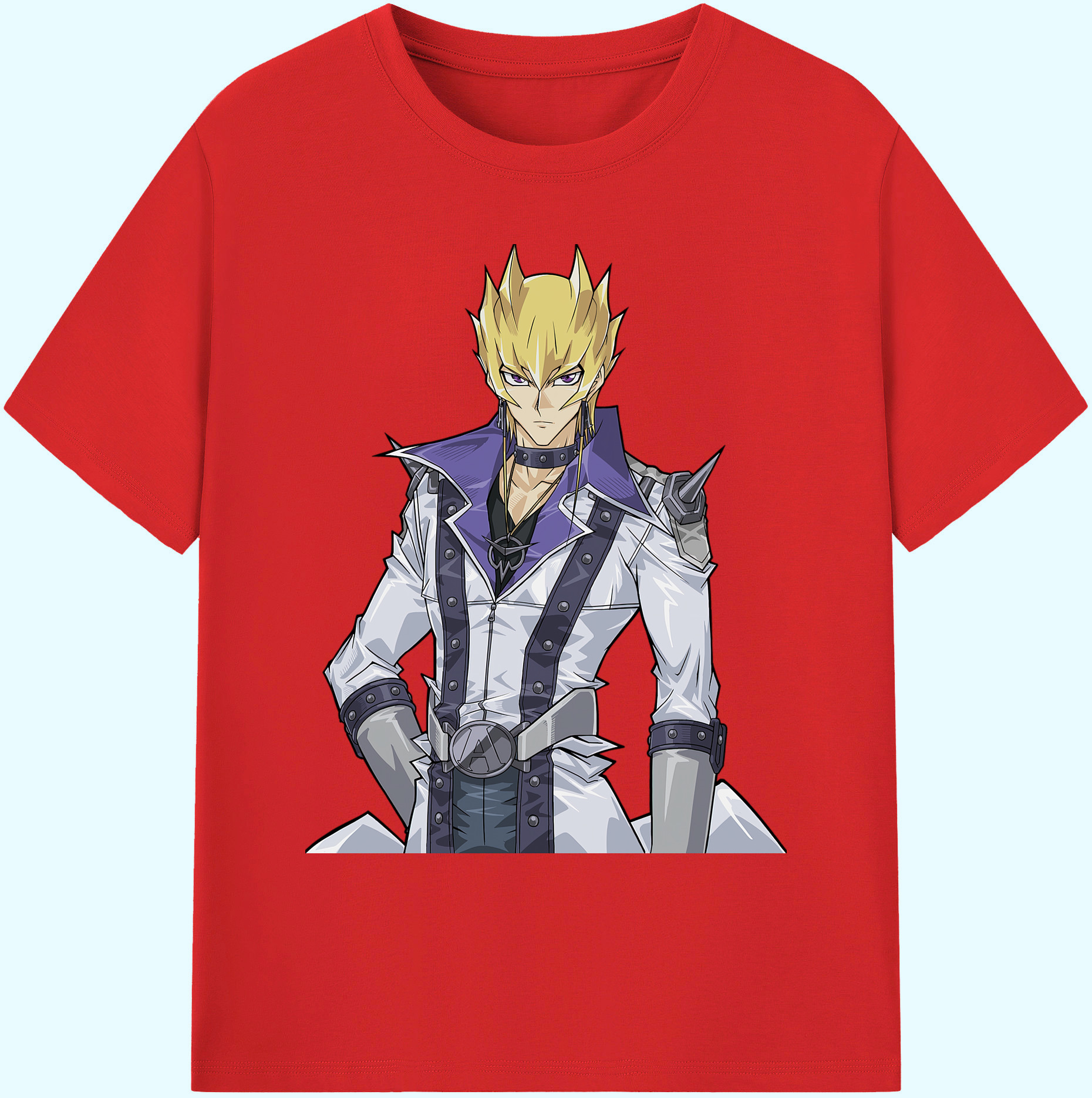 （画像用） 遊☆戯☆王 Yu-Gi-Oh! 綿100％ メンズ半袖Tシャツ｜肌触りやわらか＆通気性