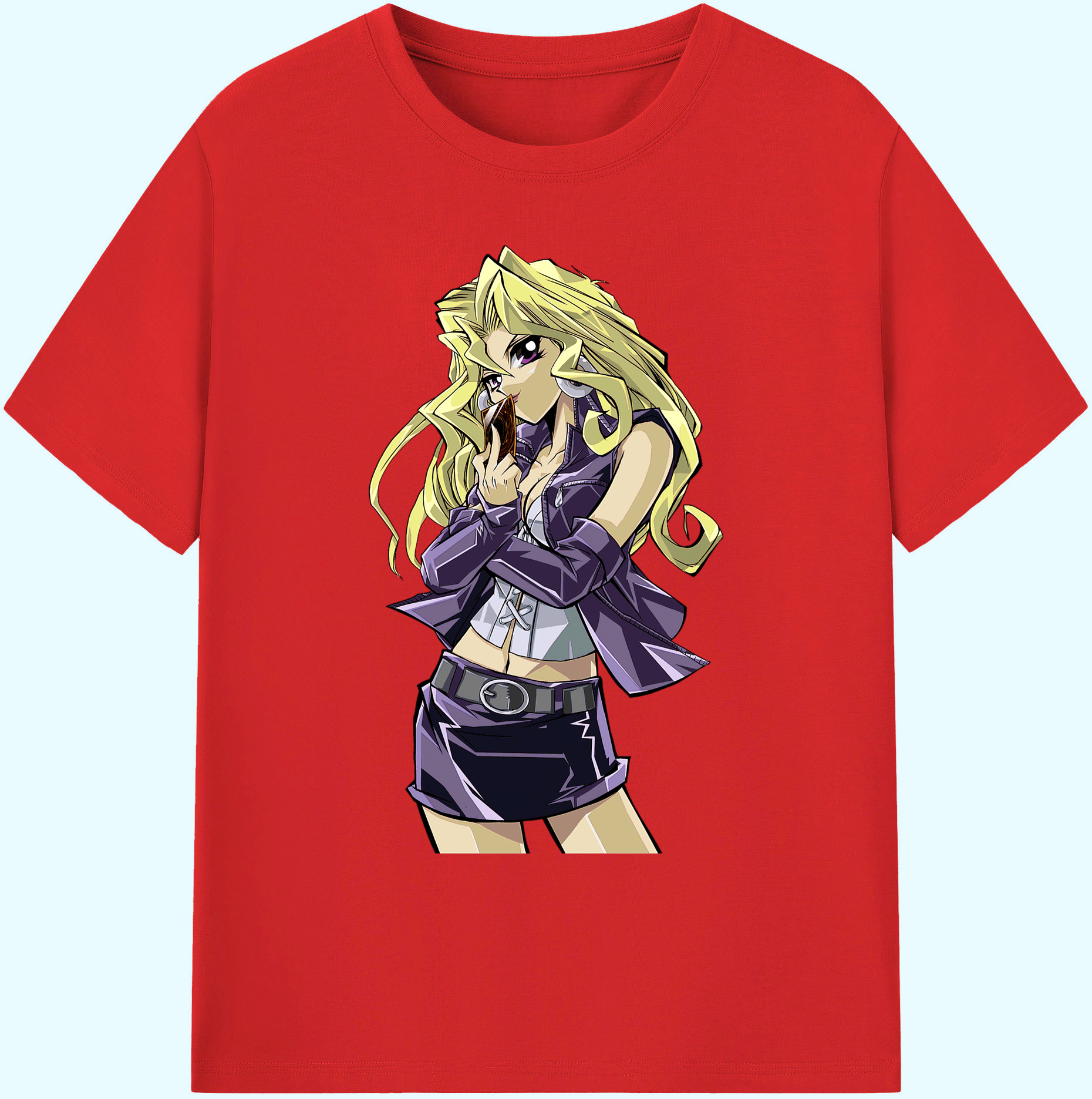 （画像用） 遊☆戯☆王 Yu-Gi-Oh! 綿100％ メンズ半袖Tシャツ｜肌触りやわらか＆通気性