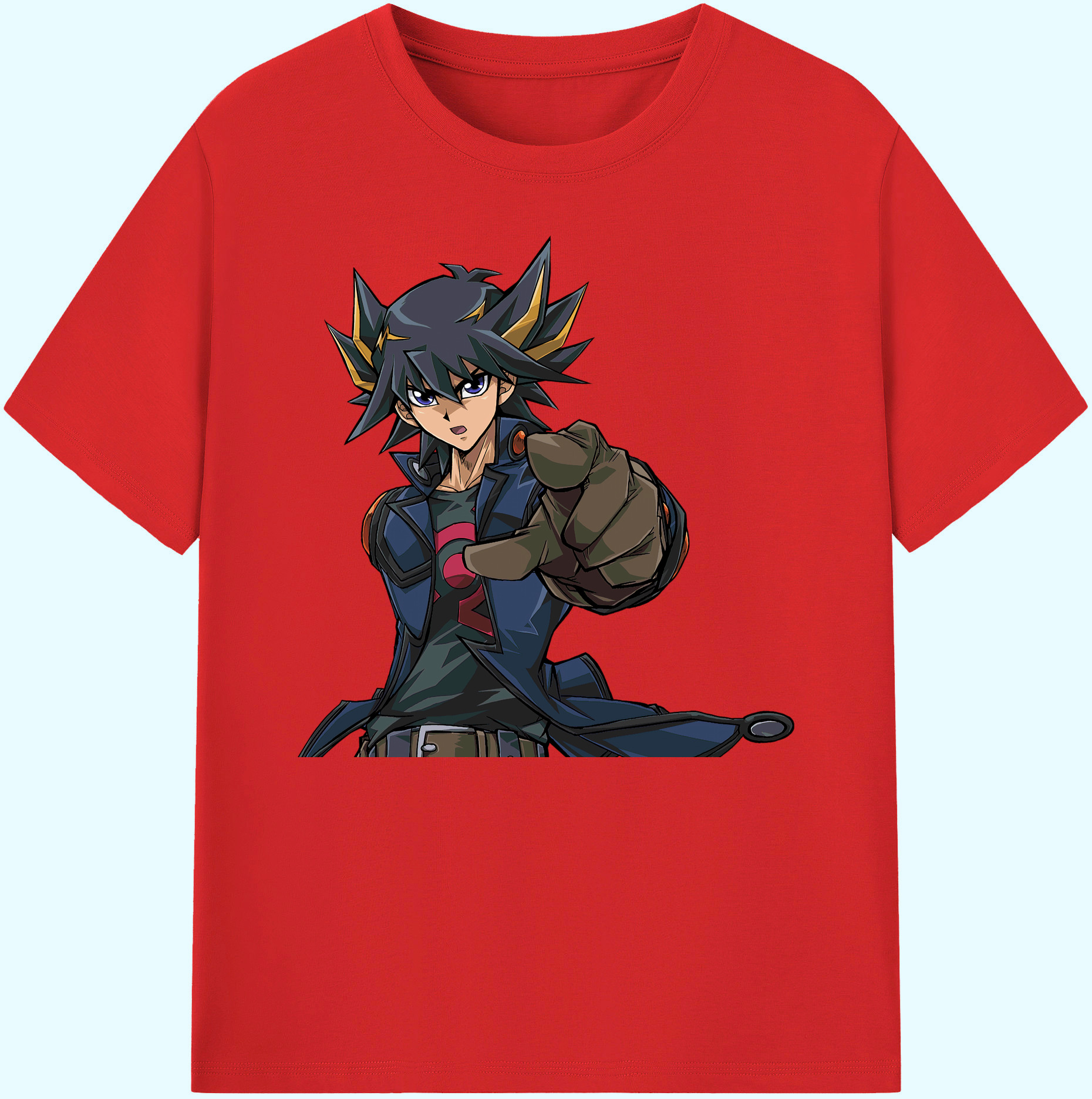 （画像用） 遊☆戯☆王 Yu-Gi-Oh! 綿100％ メンズ半袖Tシャツ｜肌触りやわらか＆通気性