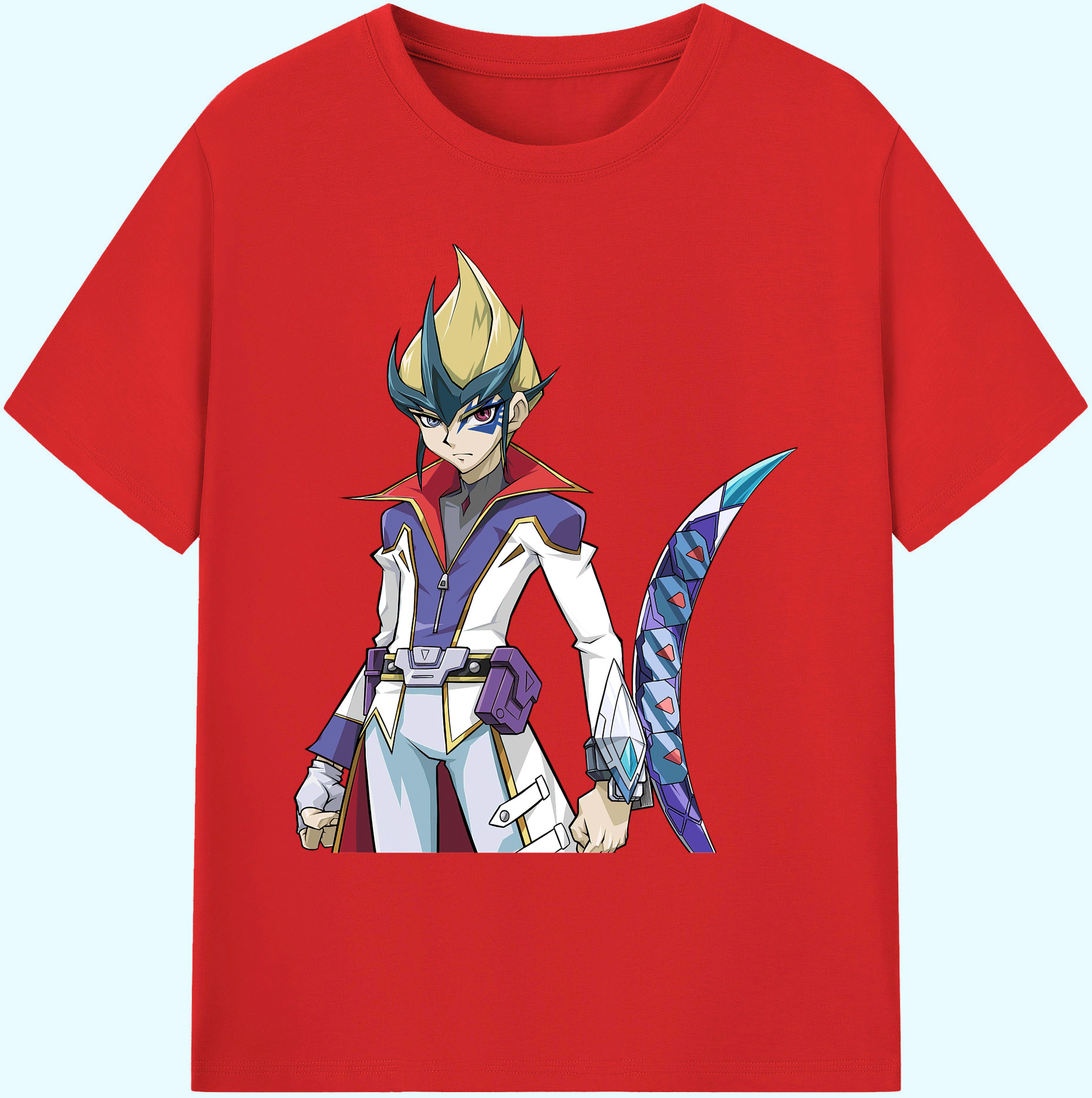 （画像用） 遊☆戯☆王 Yu-Gi-Oh! 綿100％ メンズ半袖Tシャツ｜肌触りやわらか＆通気性