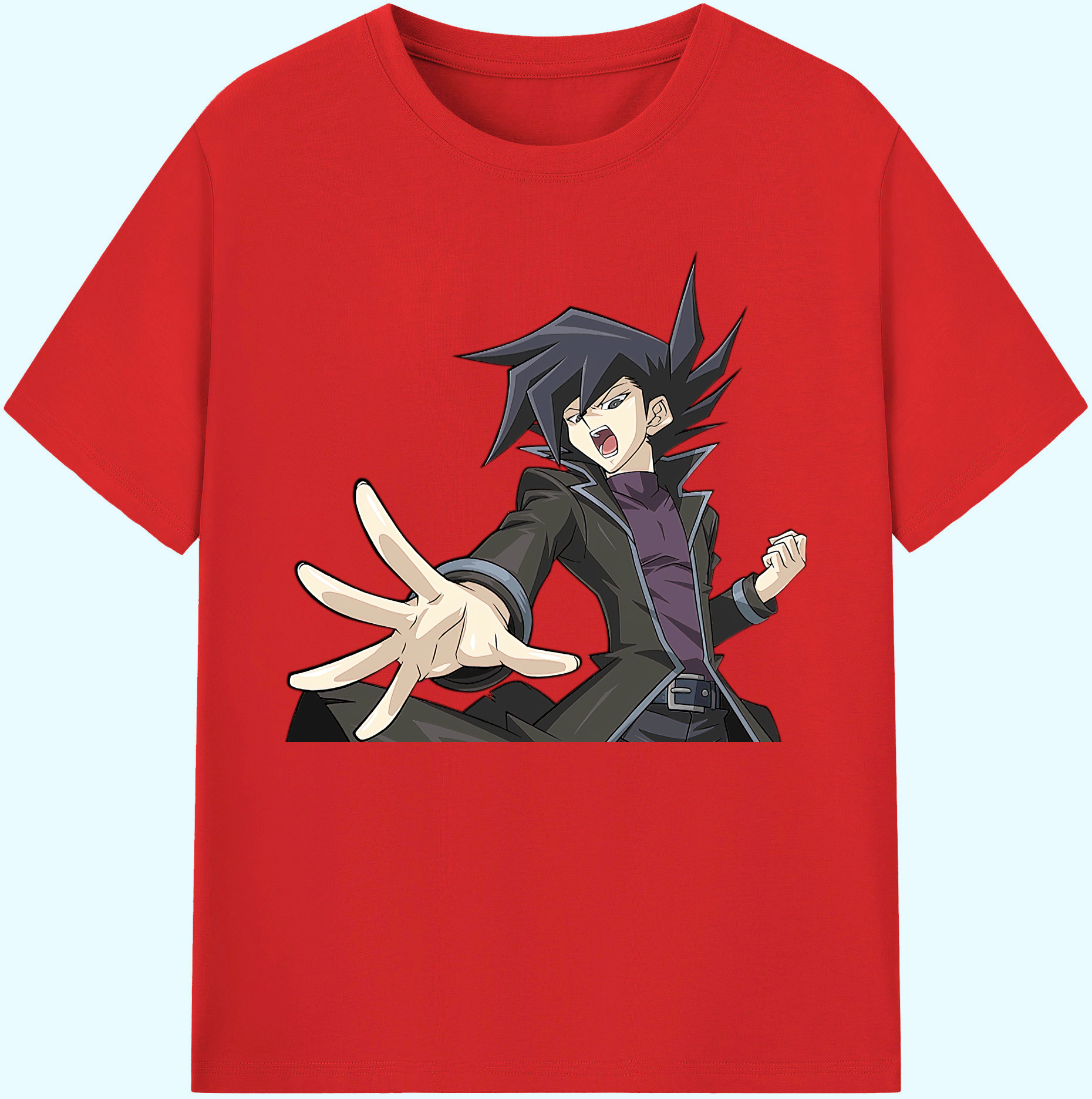 （画像用） 遊☆戯☆王 Yu-Gi-Oh! 綿100％ メンズ半袖Tシャツ｜肌触りやわらか＆通気性