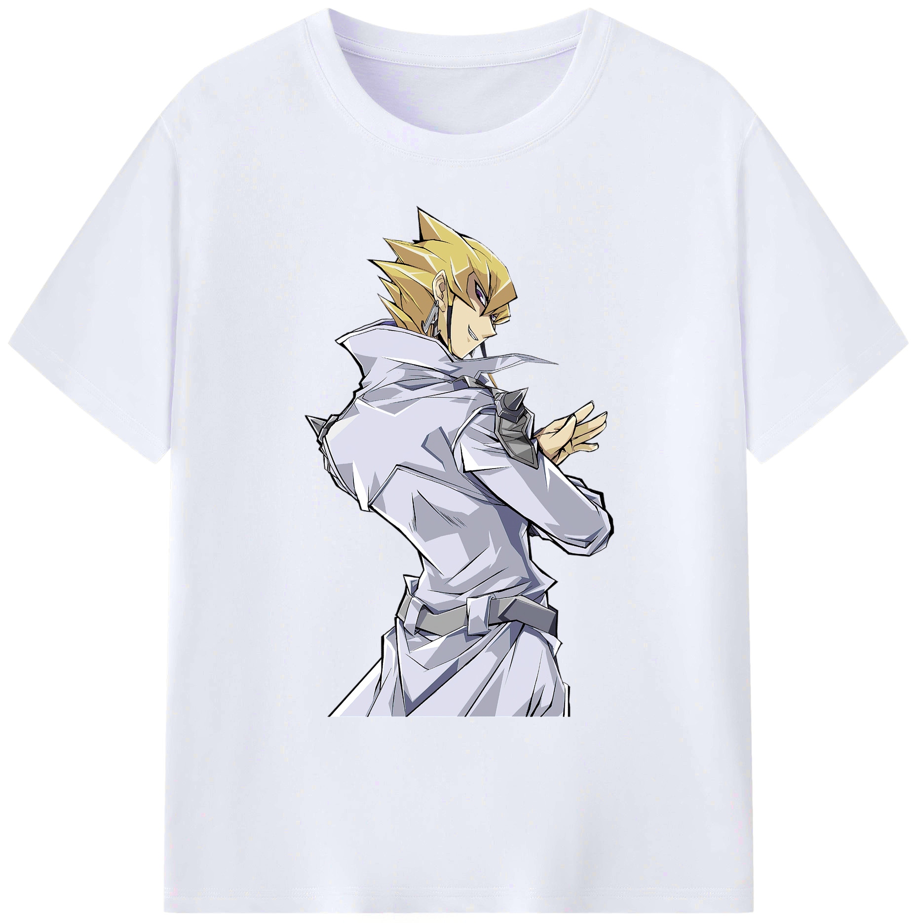 （画像用） 遊☆戯☆王 Yu-Gi-Oh! 綿100％ メンズ半袖Tシャツ｜肌触りやわらか＆通気性