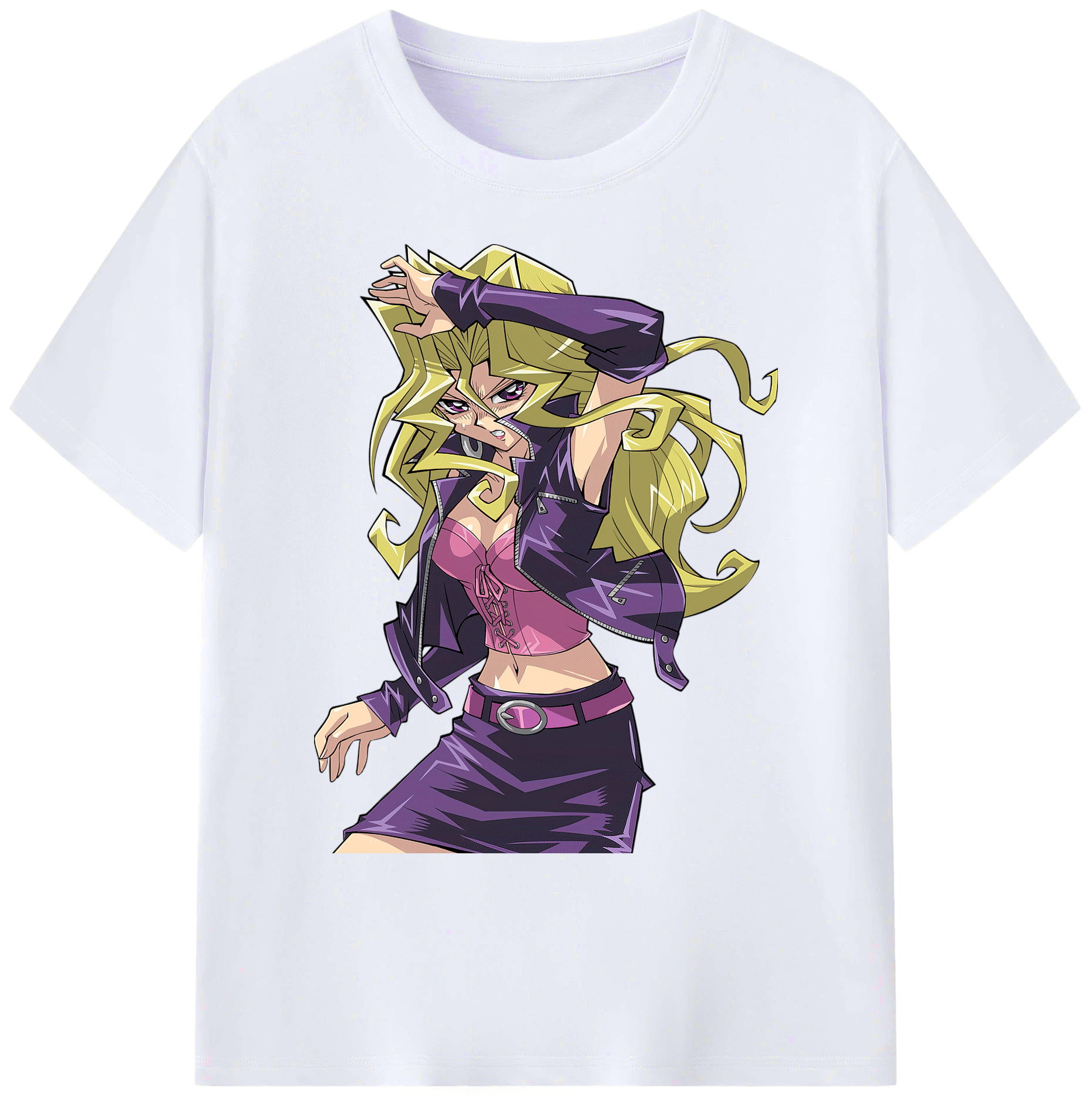 （画像用） 遊☆戯☆王 Yu-Gi-Oh! 綿100％ メンズ半袖Tシャツ｜肌触りやわらか＆通気性