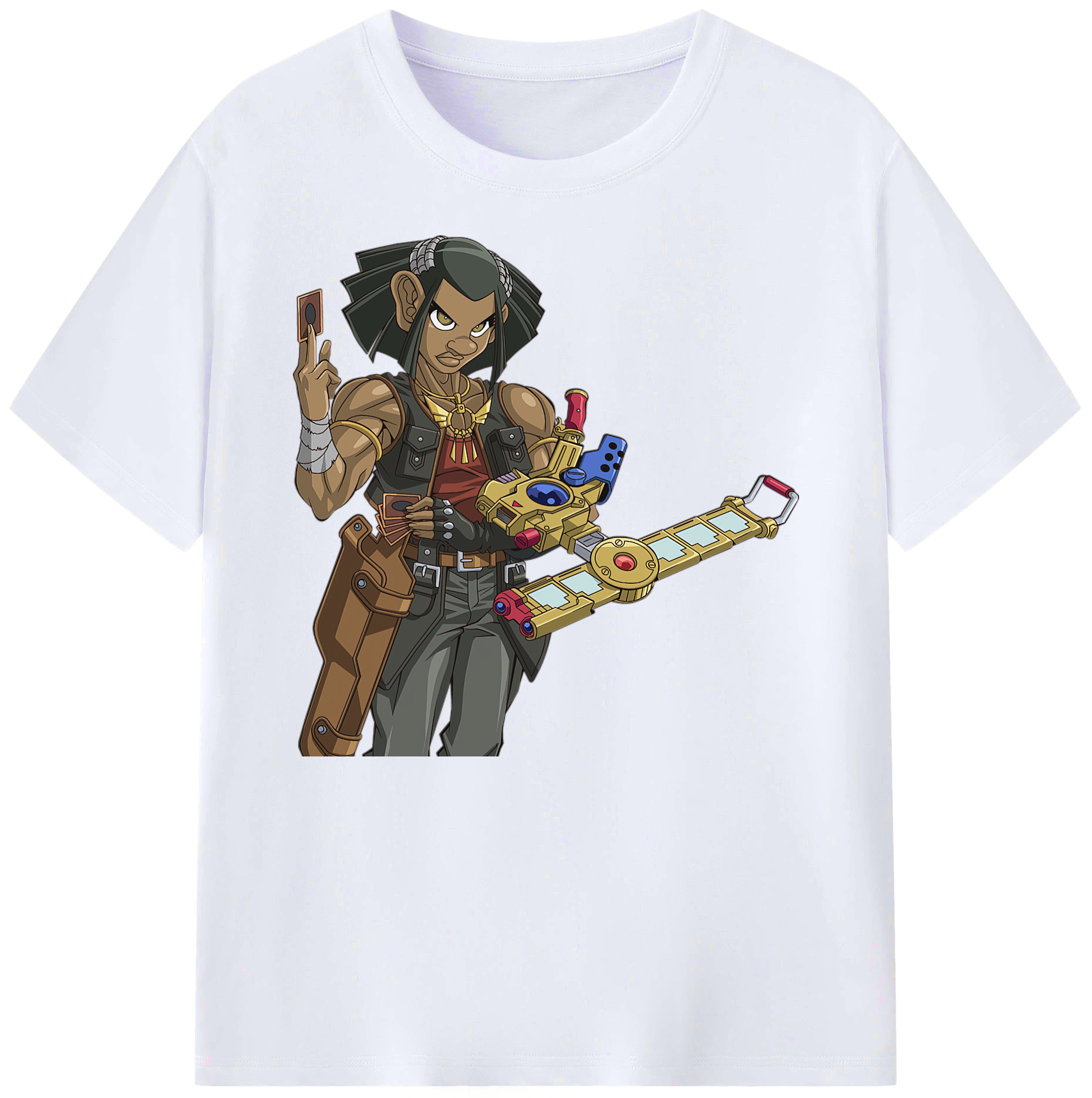 （画像用） 遊☆戯☆王 Yu-Gi-Oh! 綿100％ メンズ半袖Tシャツ｜肌触りやわらか＆通気性