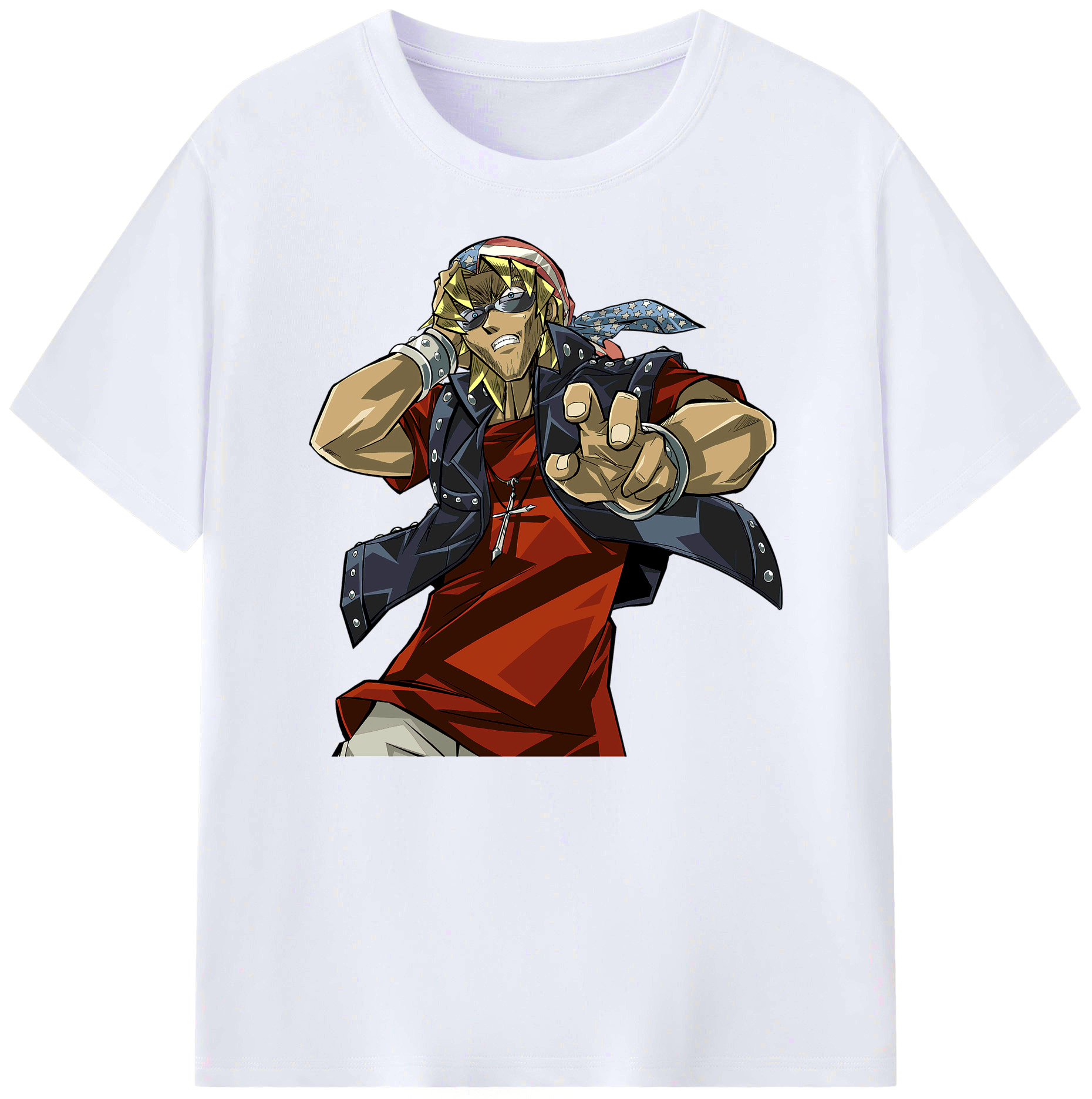 （画像用） 遊☆戯☆王 Yu-Gi-Oh! 綿100％ メンズ半袖Tシャツ｜肌触りやわらか＆通気性