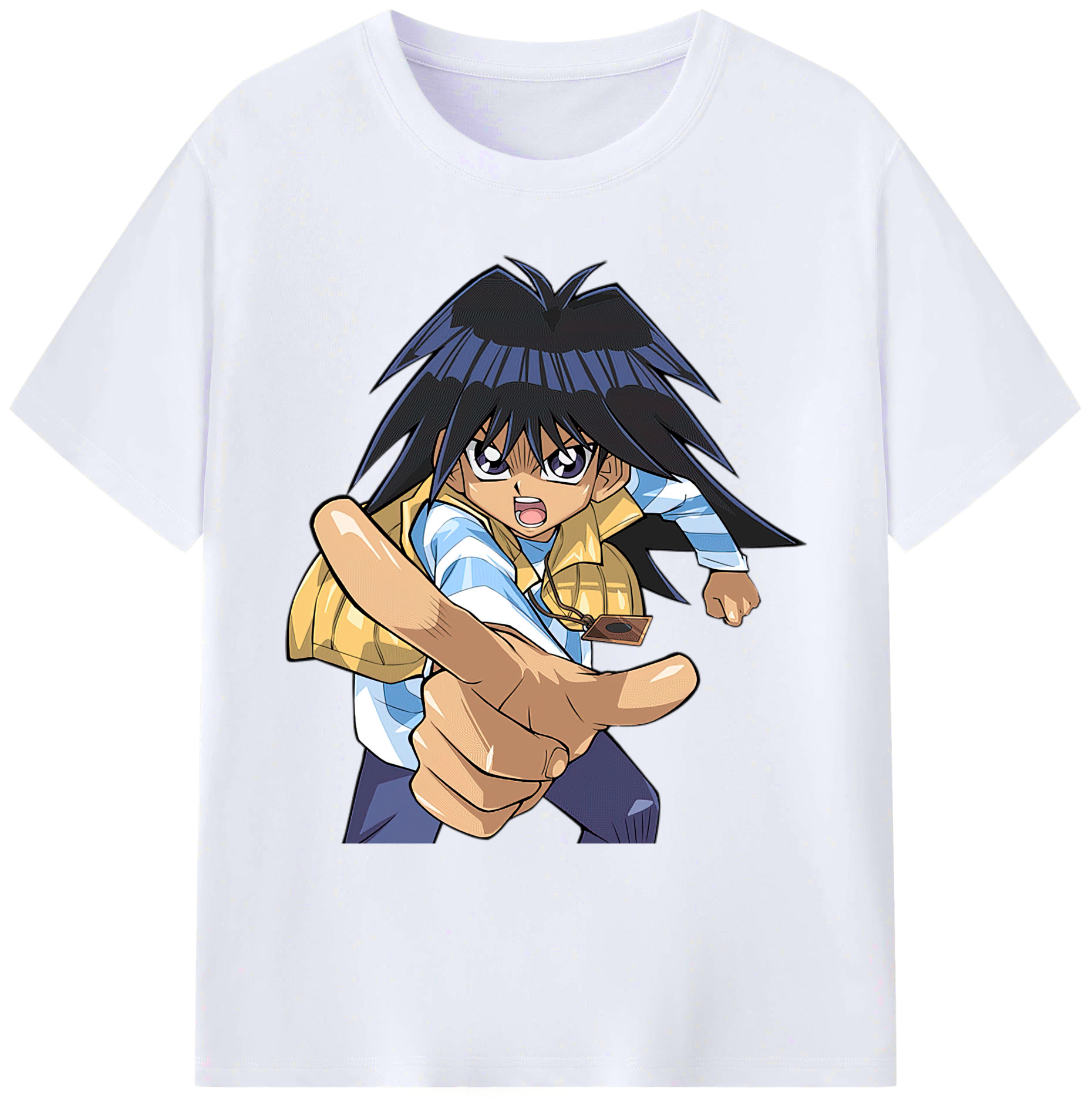 （画像用） 遊☆戯☆王 Yu-Gi-Oh! 綿100％ メンズ半袖Tシャツ｜肌触りやわらか＆通気性
