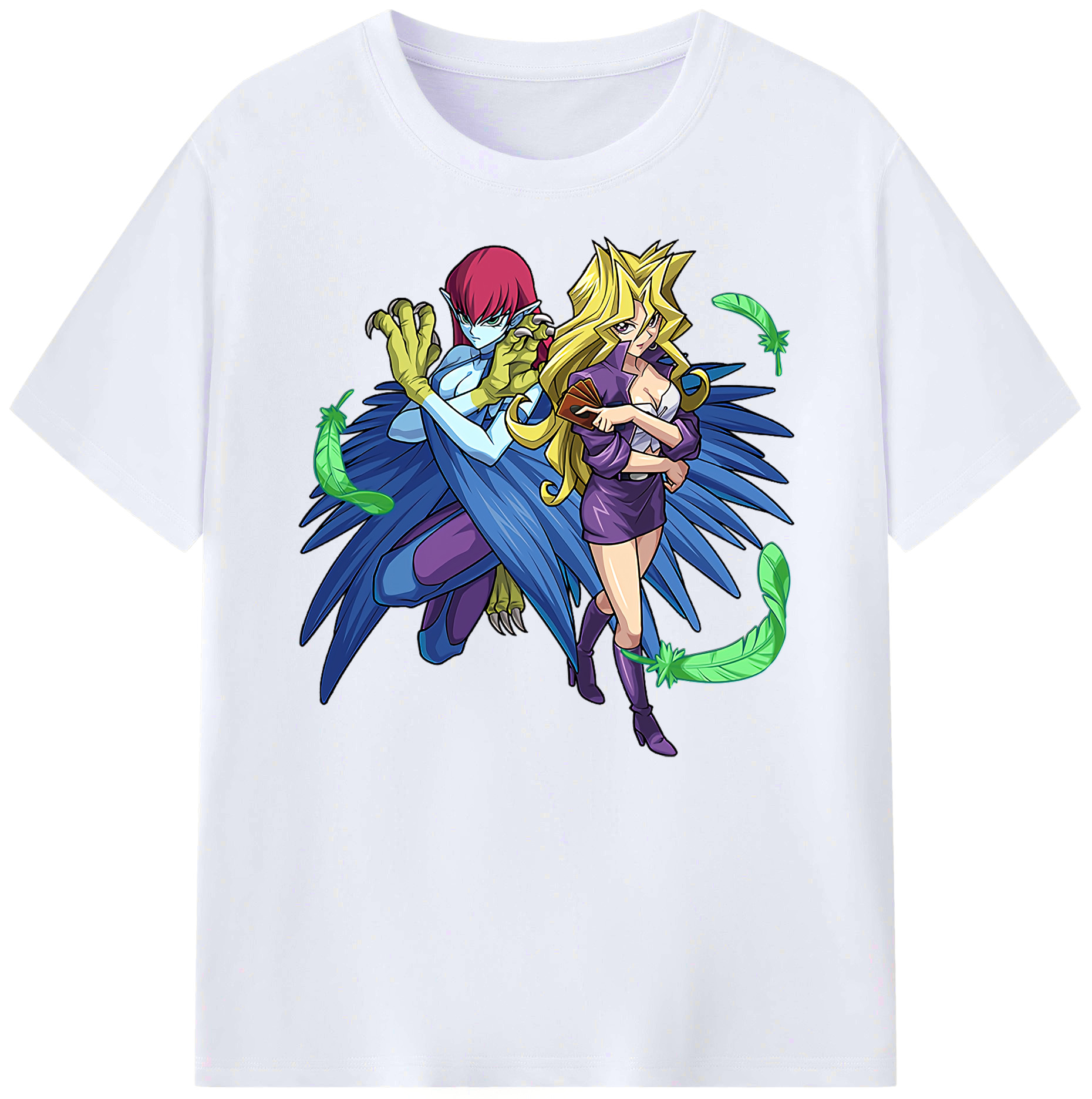 （画像用） 遊☆戯☆王 Yu-Gi-Oh! 綿100％ メンズ半袖Tシャツ｜肌触りやわらか＆通気性